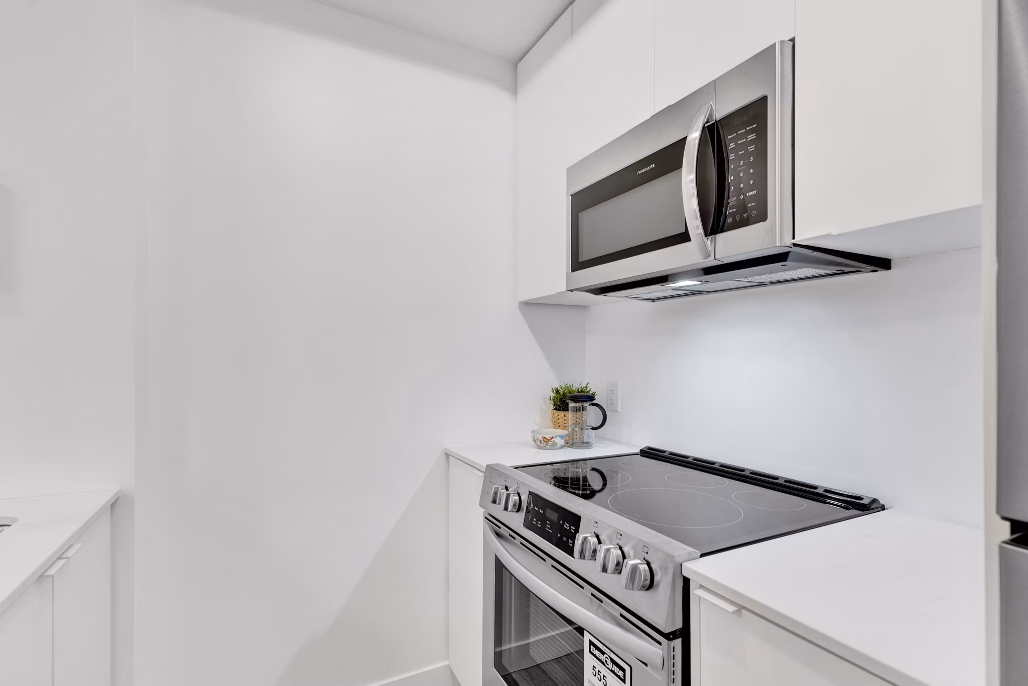 kitchen at Elva Apartments