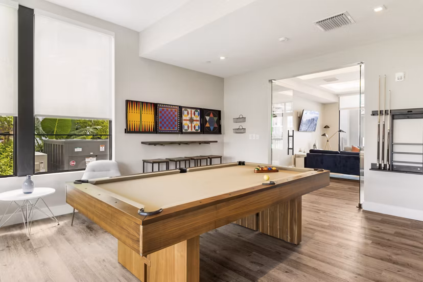 clubhouse at Pines Garden at City Center Apartments