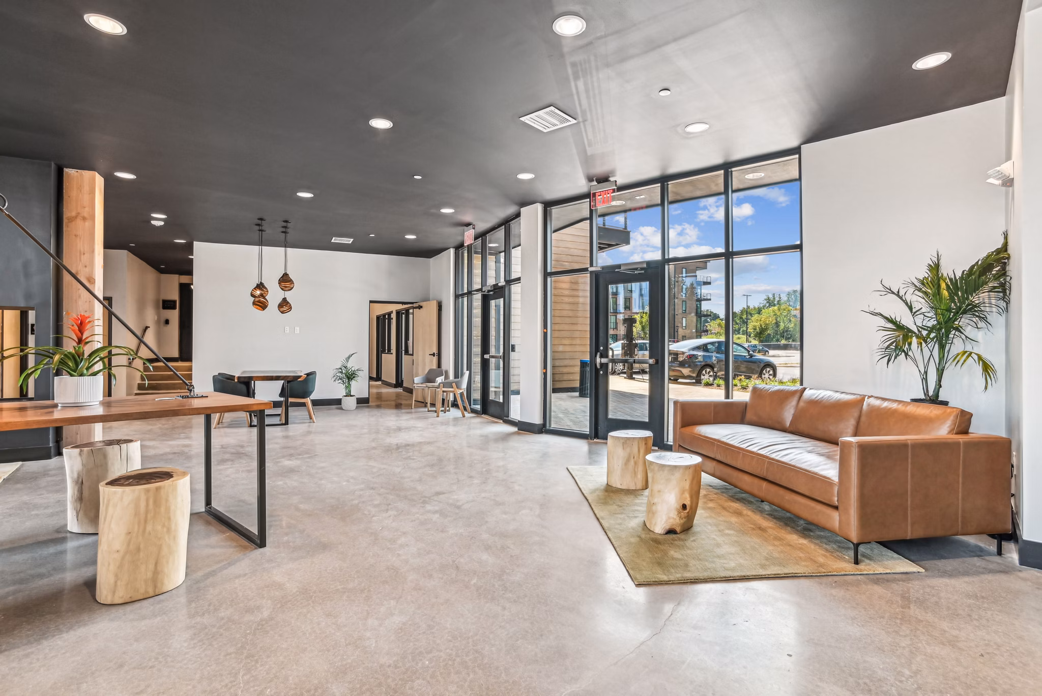 clubhouse at Trailside NoDa Apartments