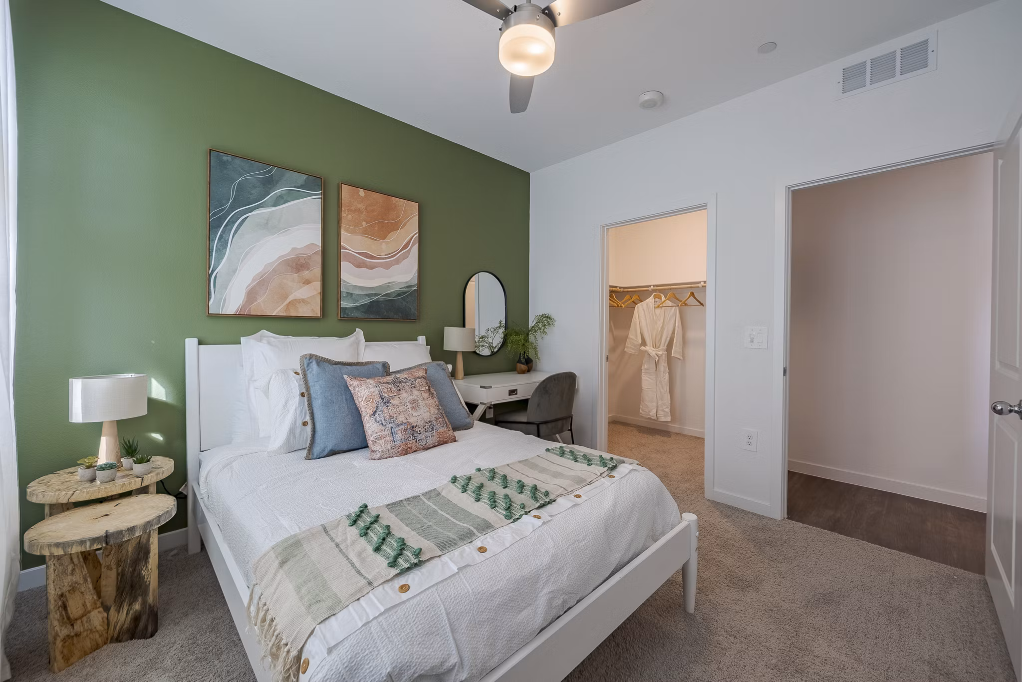 bedroom at Ascend Heartland Apartments