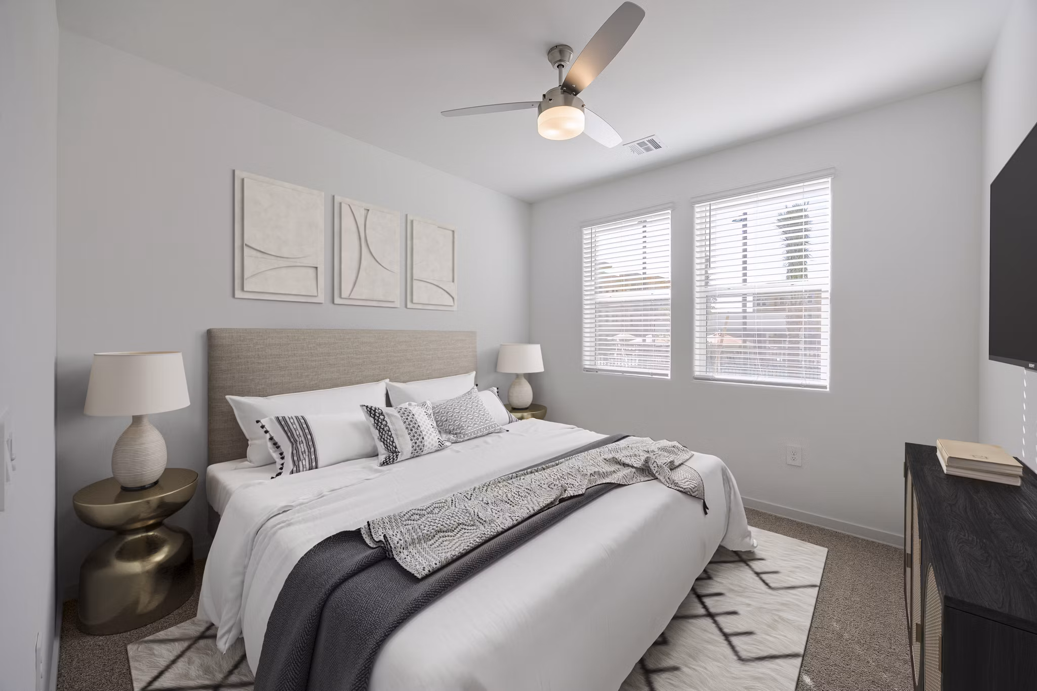 bedroom at Ascend Heartland Apartments