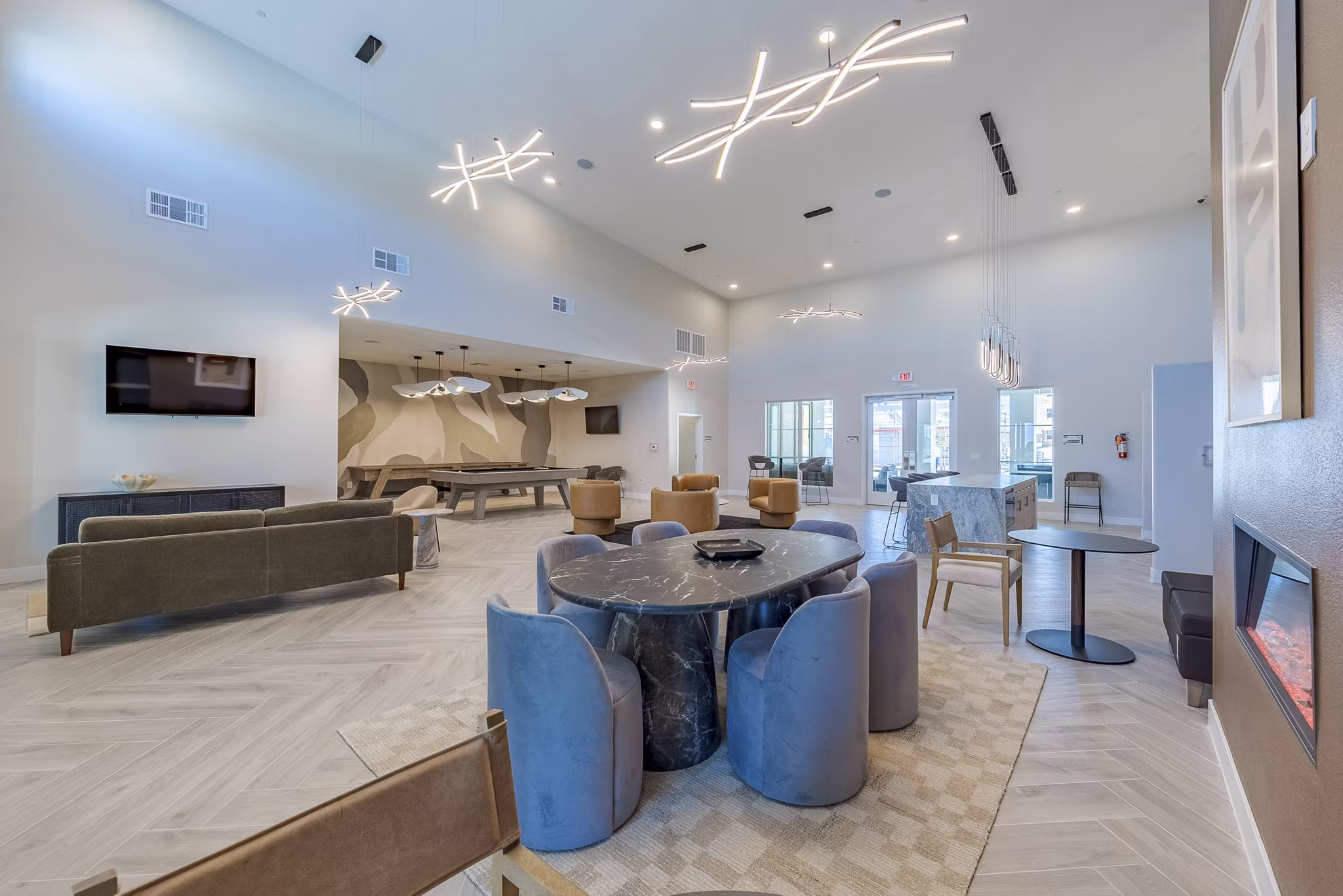 clubhouse at Ascend at Heartland Apartments