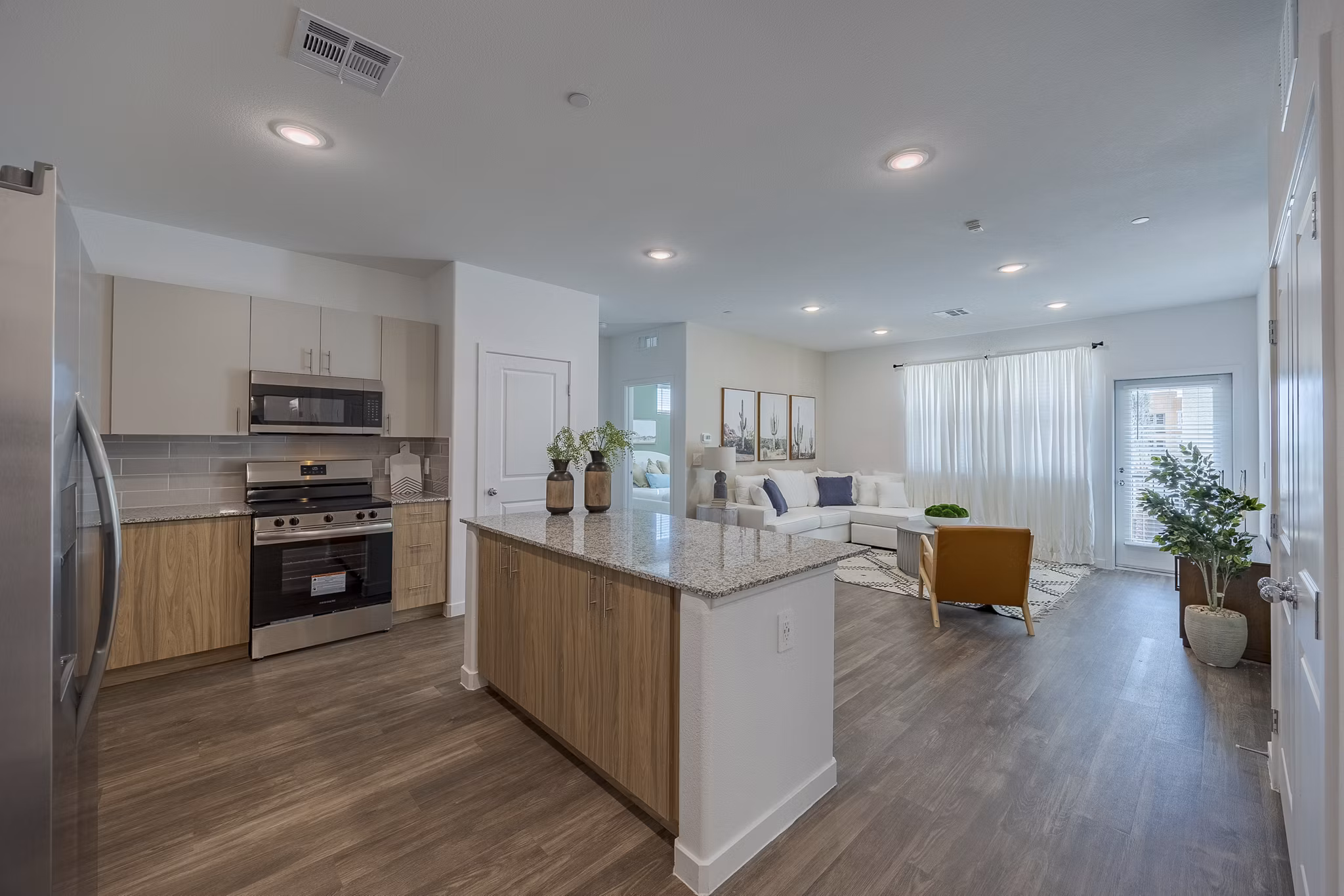 kitchen at Ascend Heartland Apartments