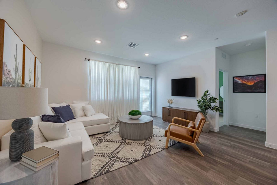 living room at Ascend Heartland Apartments