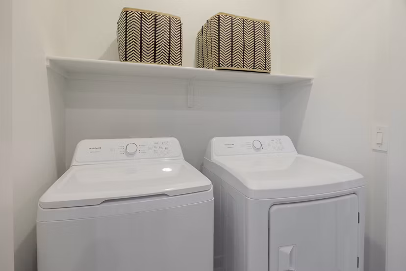 laundry room at Ascend Heartland Apartments
