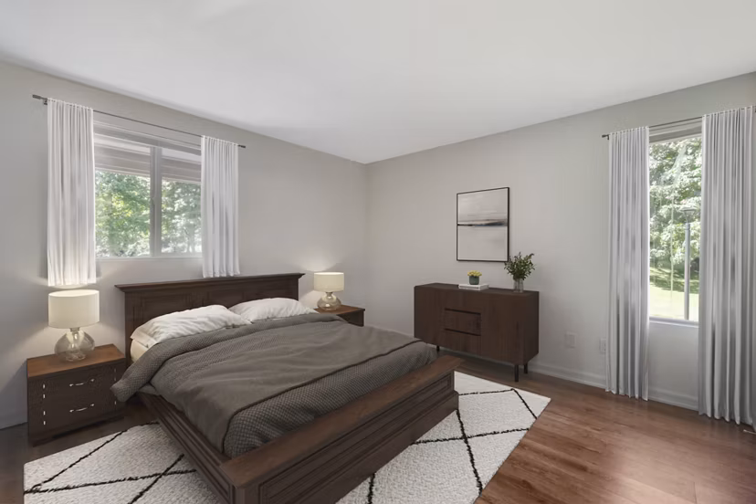 bedroom at Archstone Redmond Lakeview Apartments 