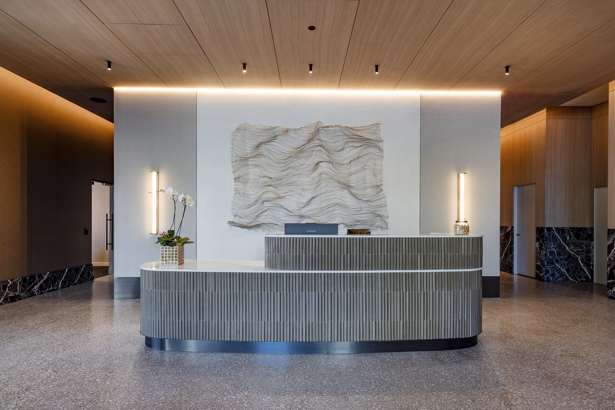 Clubhouse/Lobby at The Charles Apartments