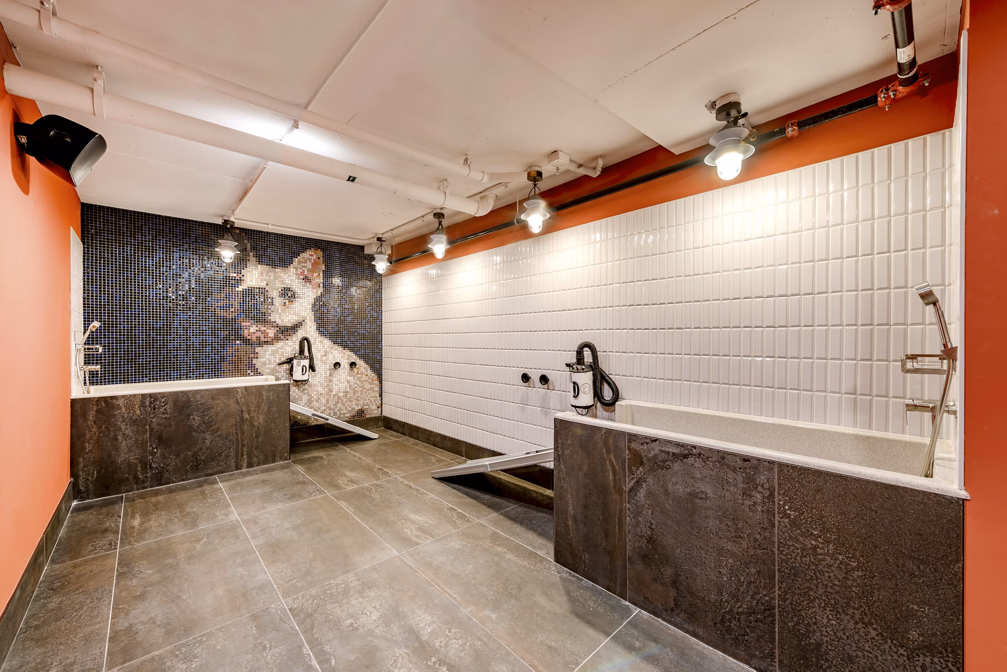 Recreational Area at The Charles Apartments