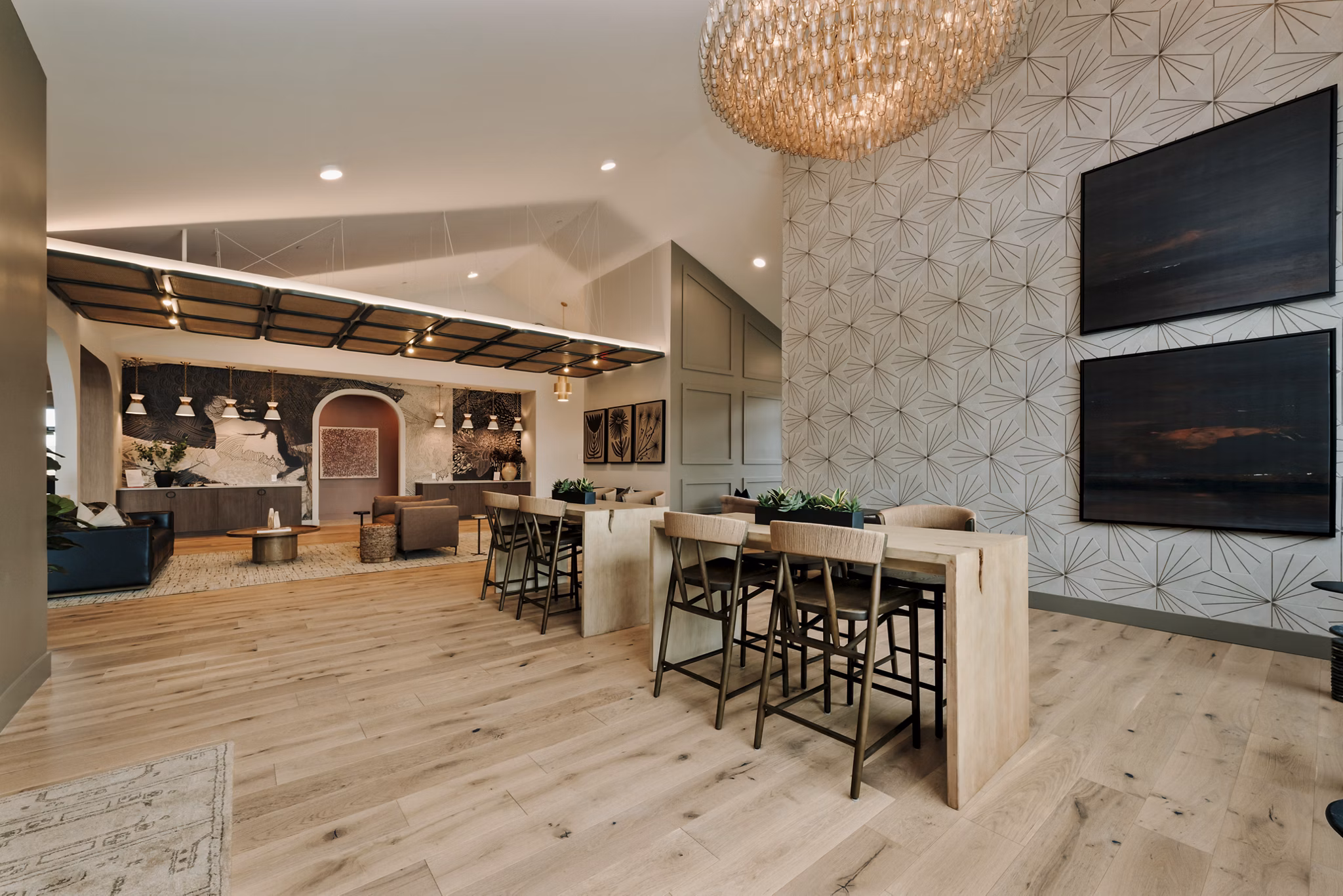 clubhouse at Archer Eastfield Station Apartments