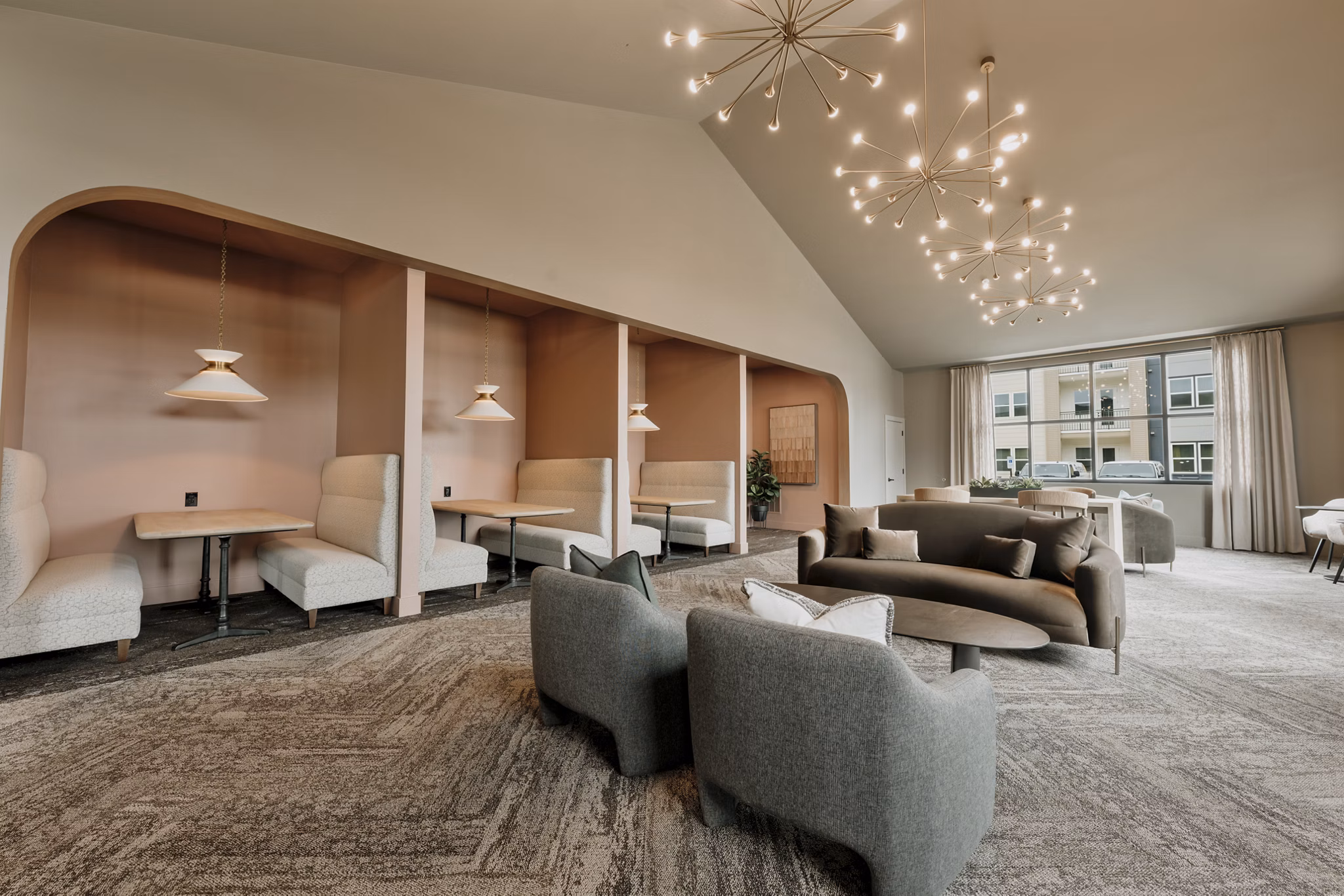 clubhouse at Archer Eastfield Station Apartments