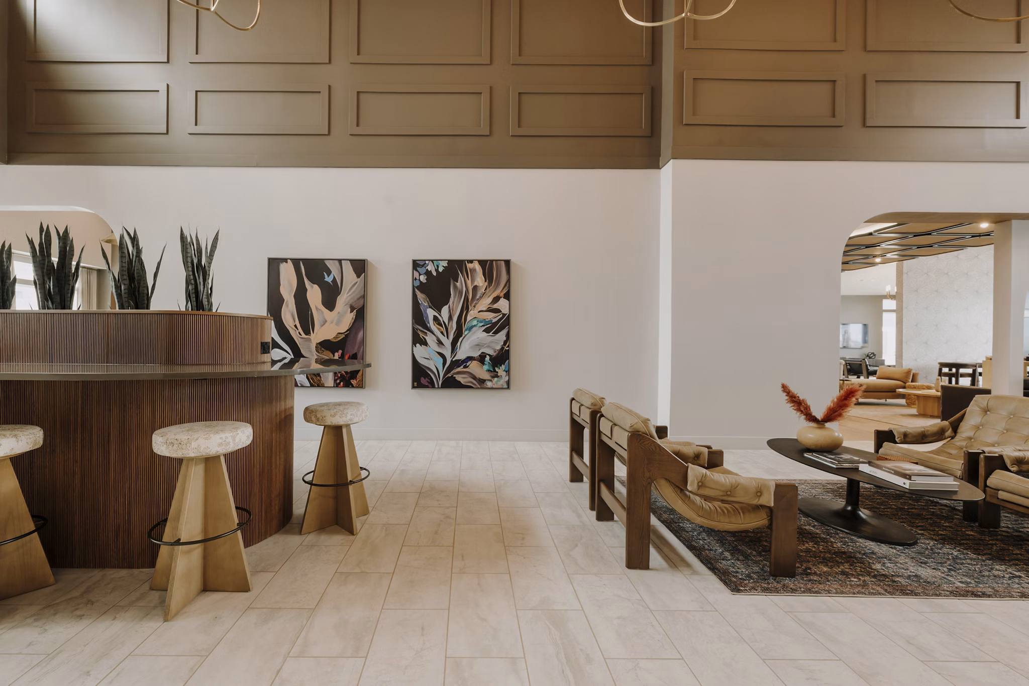 clubhouse at Archer Eastfield Station Apartments