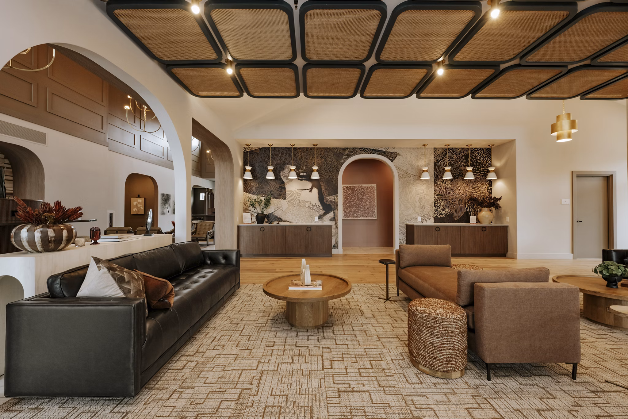 clubhouse at Archer Eastfield Station Apartments