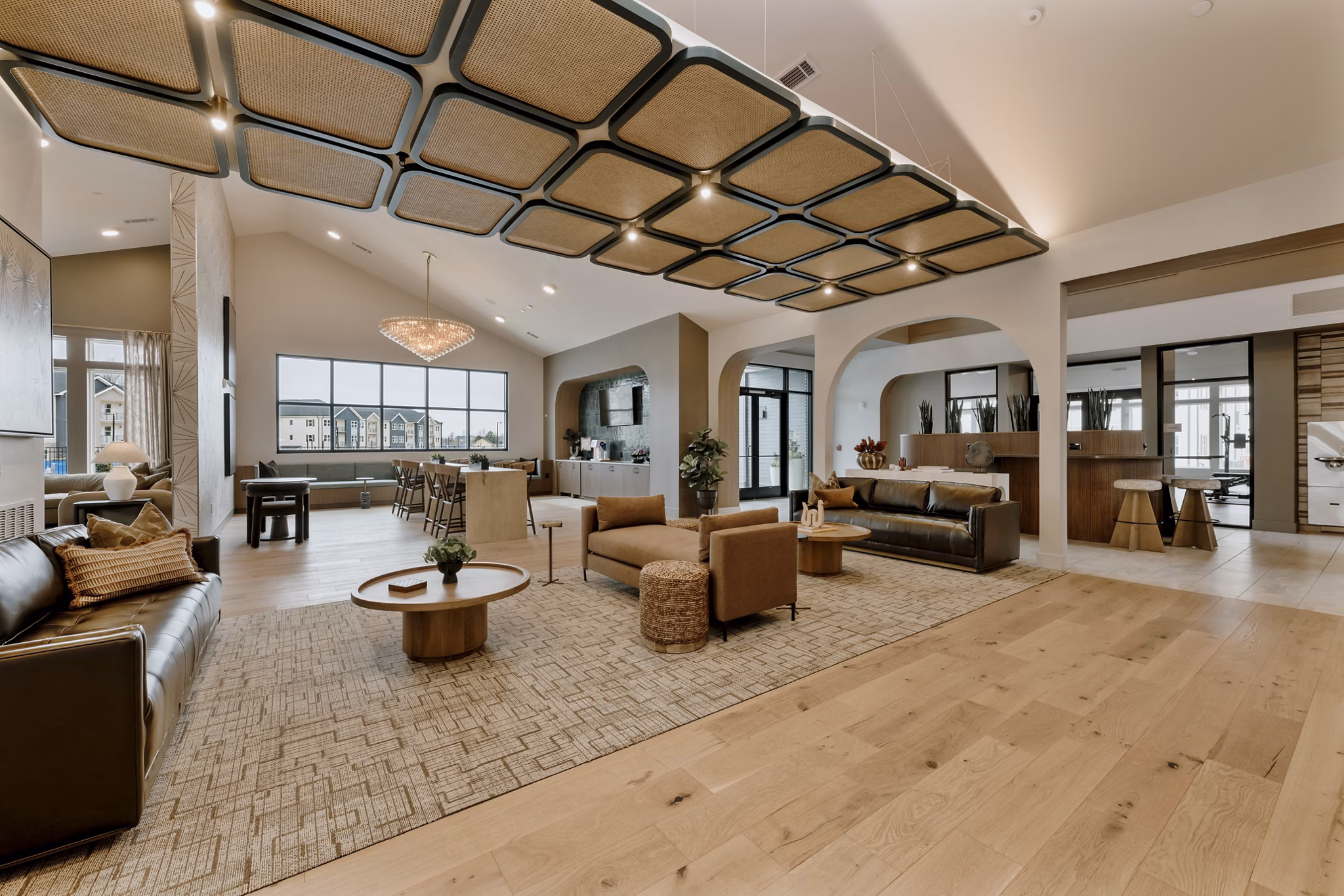 clubhouse at Archer Eastfield Station Apartments