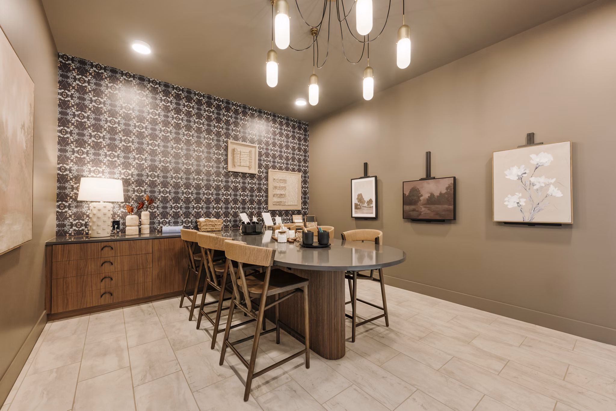 clubhouse at Archer Eastfield Station Apartments