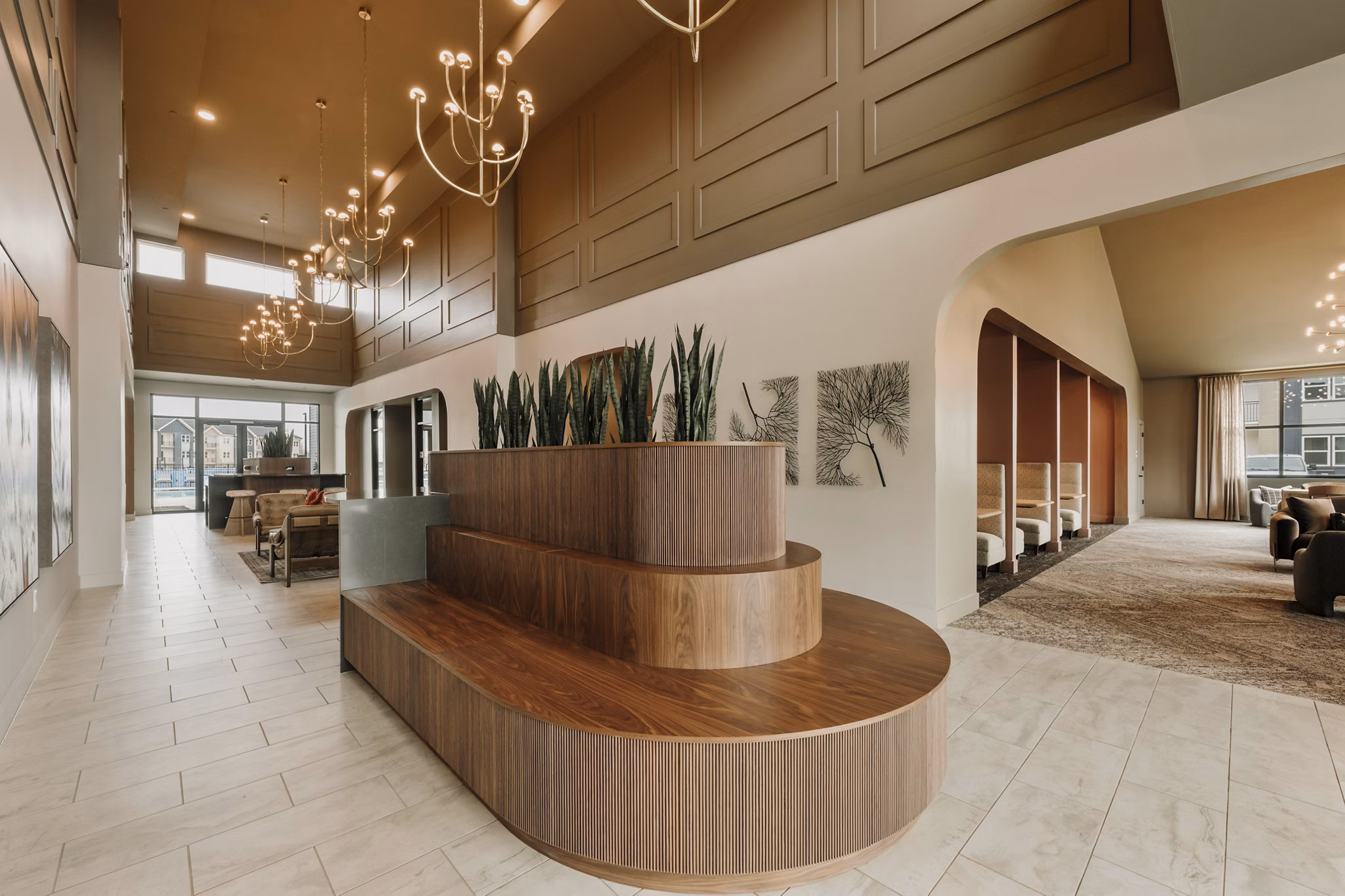 clubhouse at Archer Eastfield Station Apartments