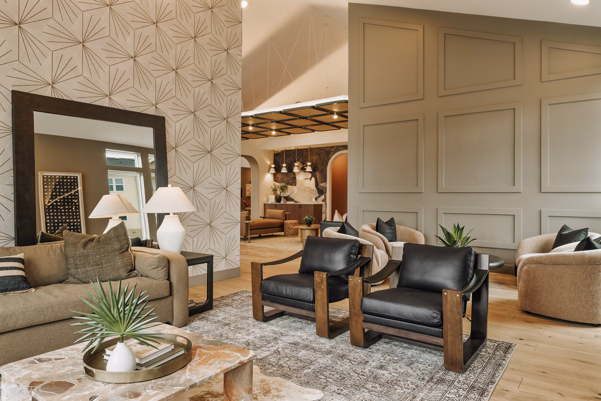 clubhouse at Archer Eastfield Station Apartments