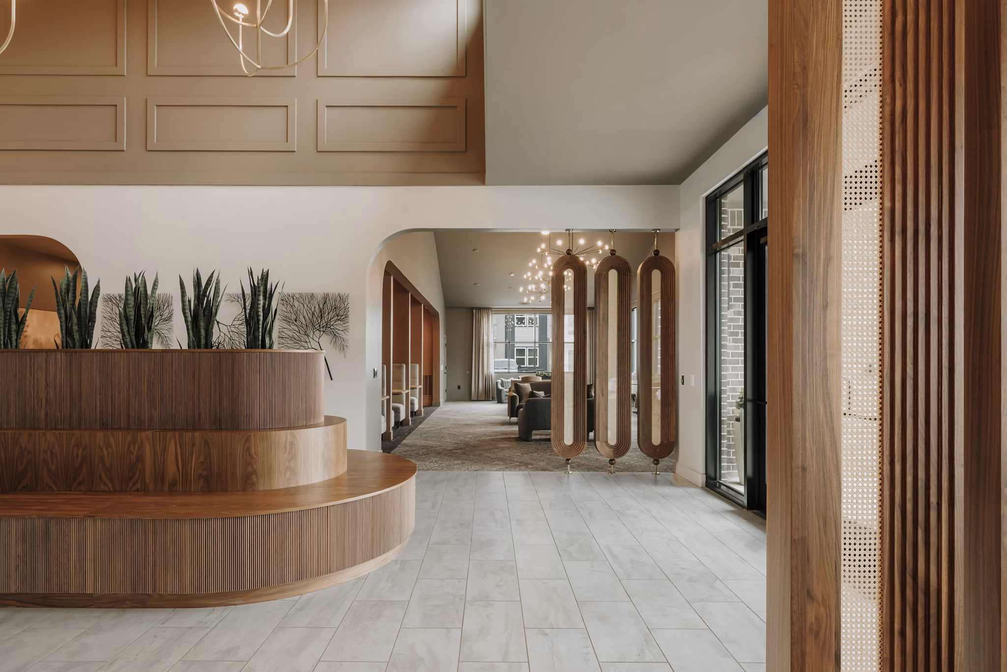 clubhouse at Archer Eastfield Station Apartments