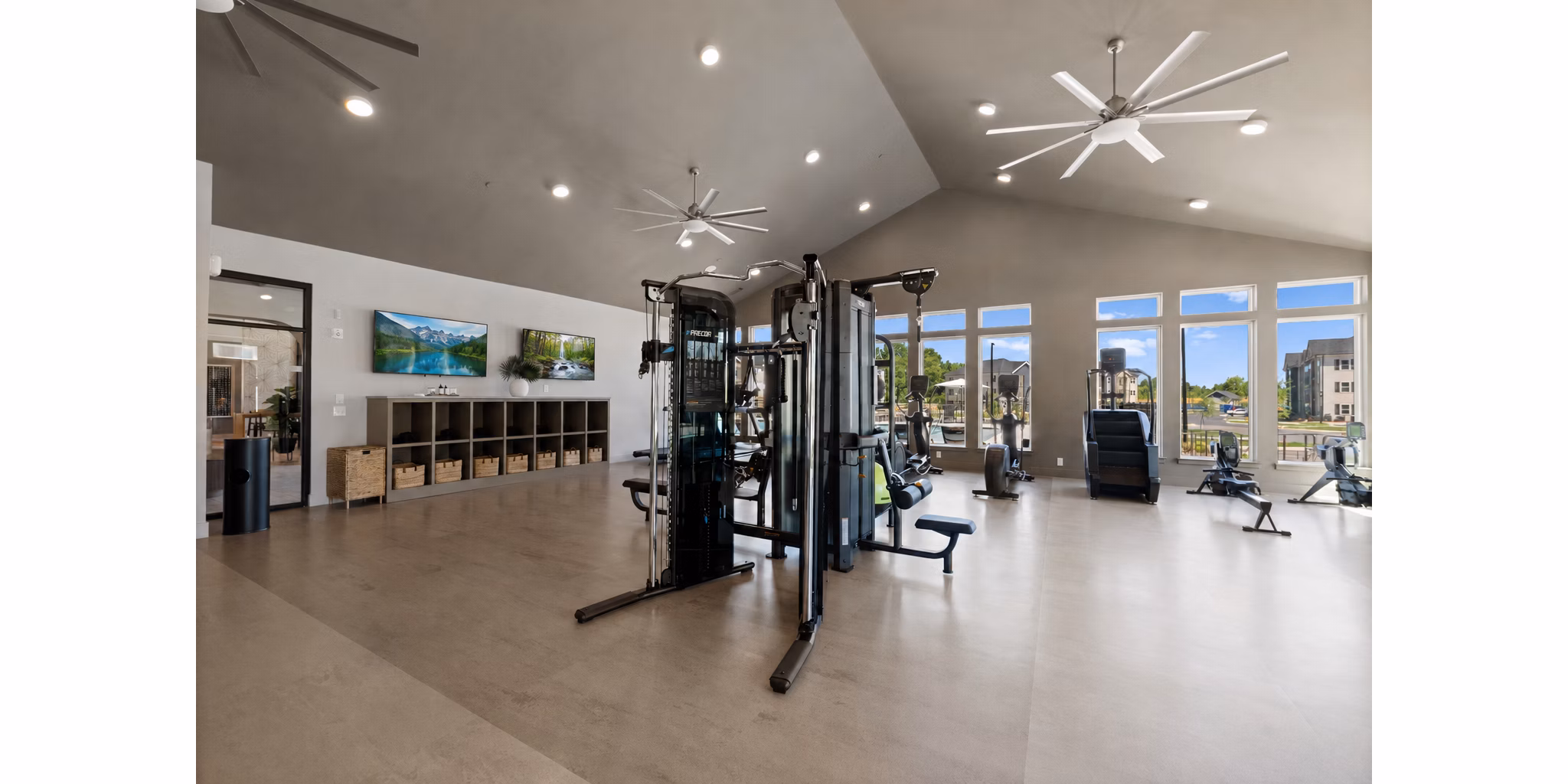 Fitness Center at Archer Eastfield Station Apartments