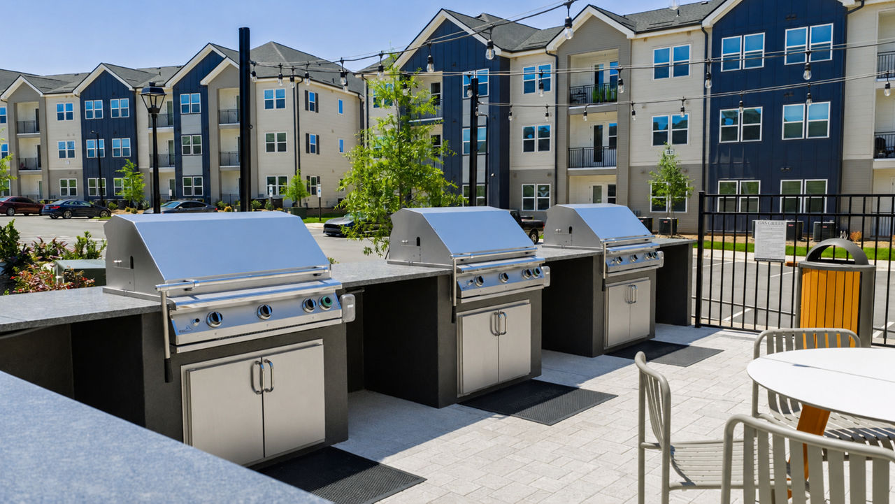 Grill area at Archer Eastfield Station