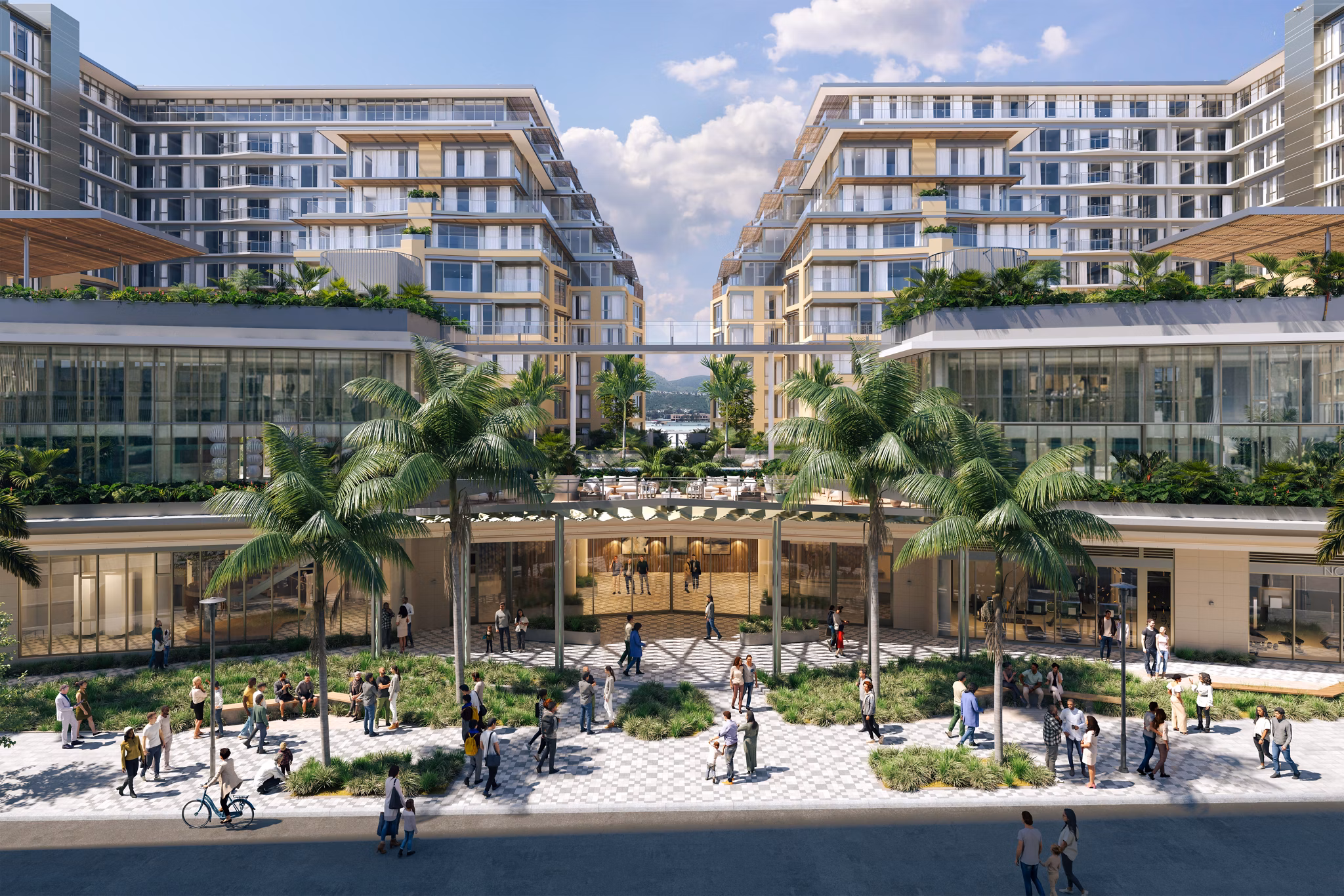 rendering for 222 North City Apartments