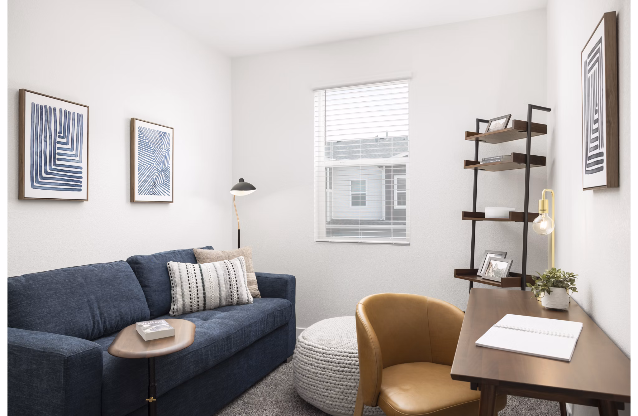 living room at The Selby Apartments