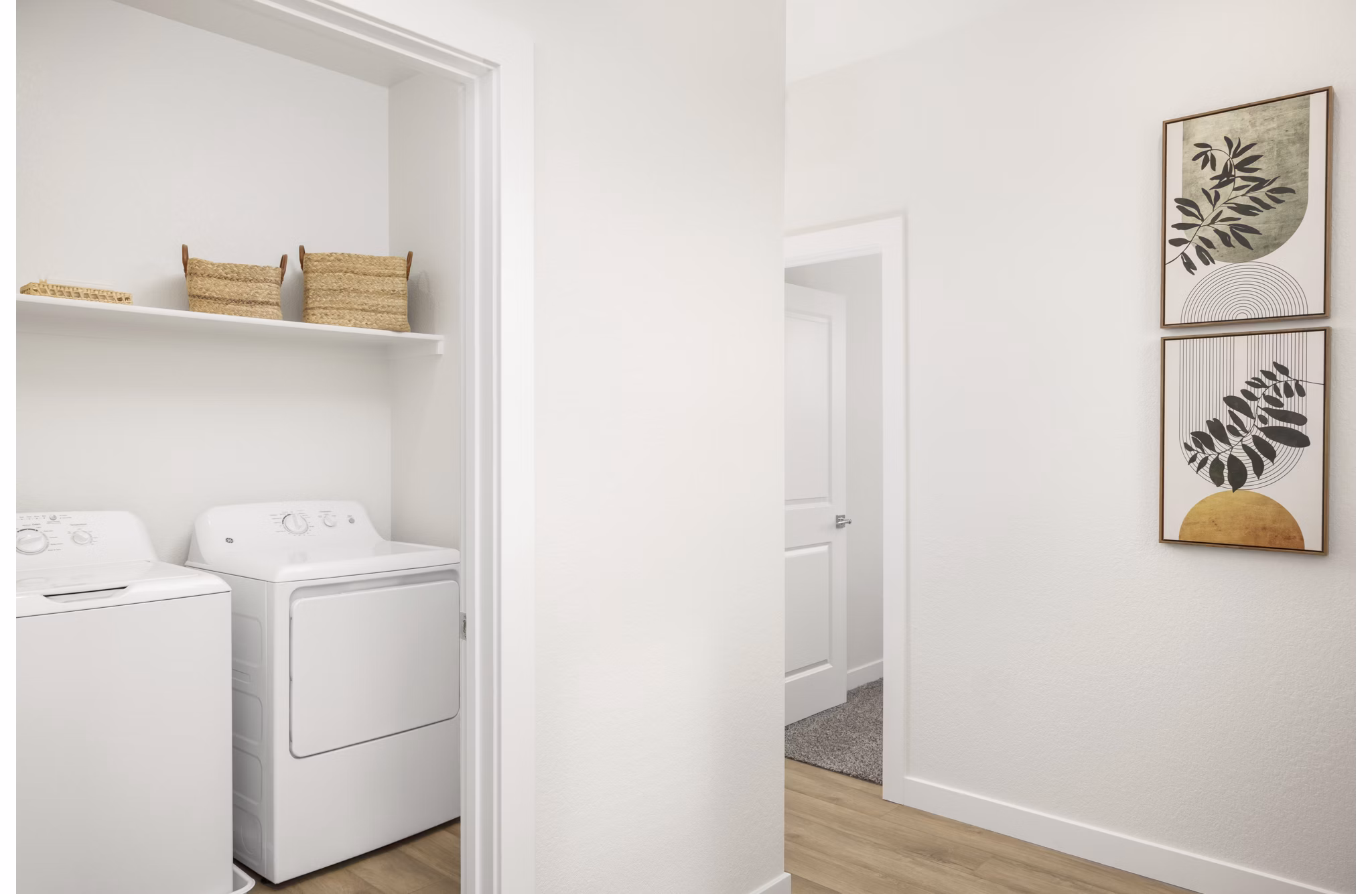 laundry facility at The Selby Apartments