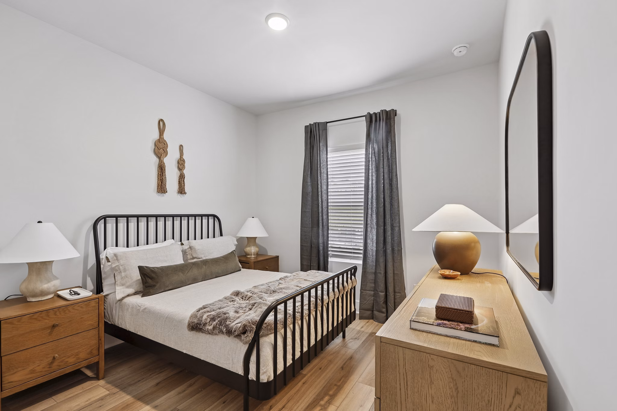 Bedroom at HARMON West Meade Apartments