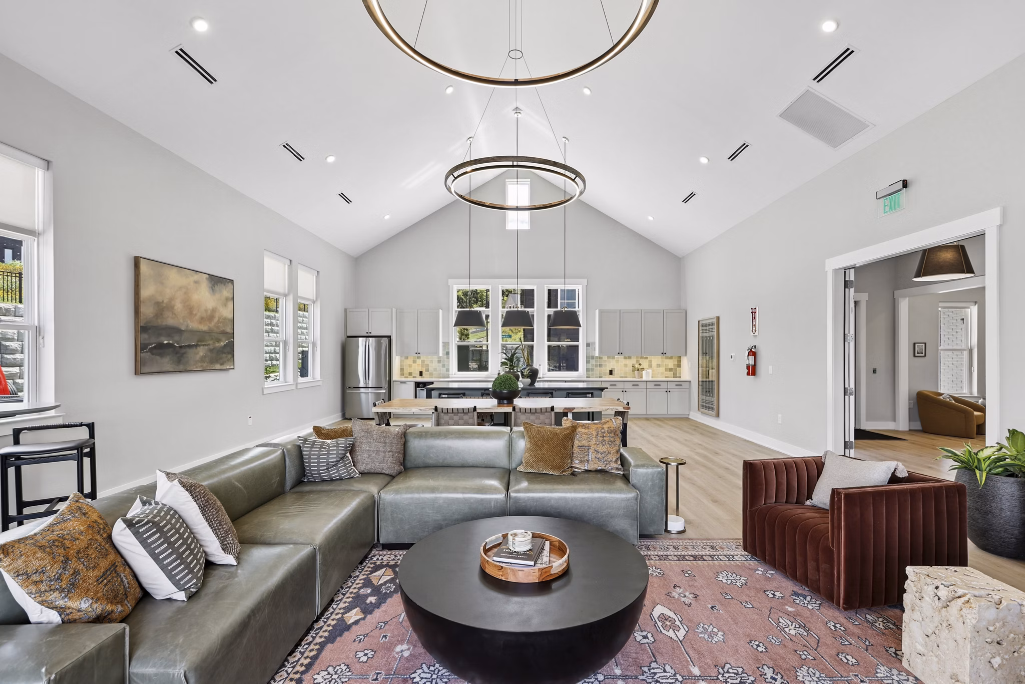 Clubhouse/Lobby at HARMON West Meade Apartments