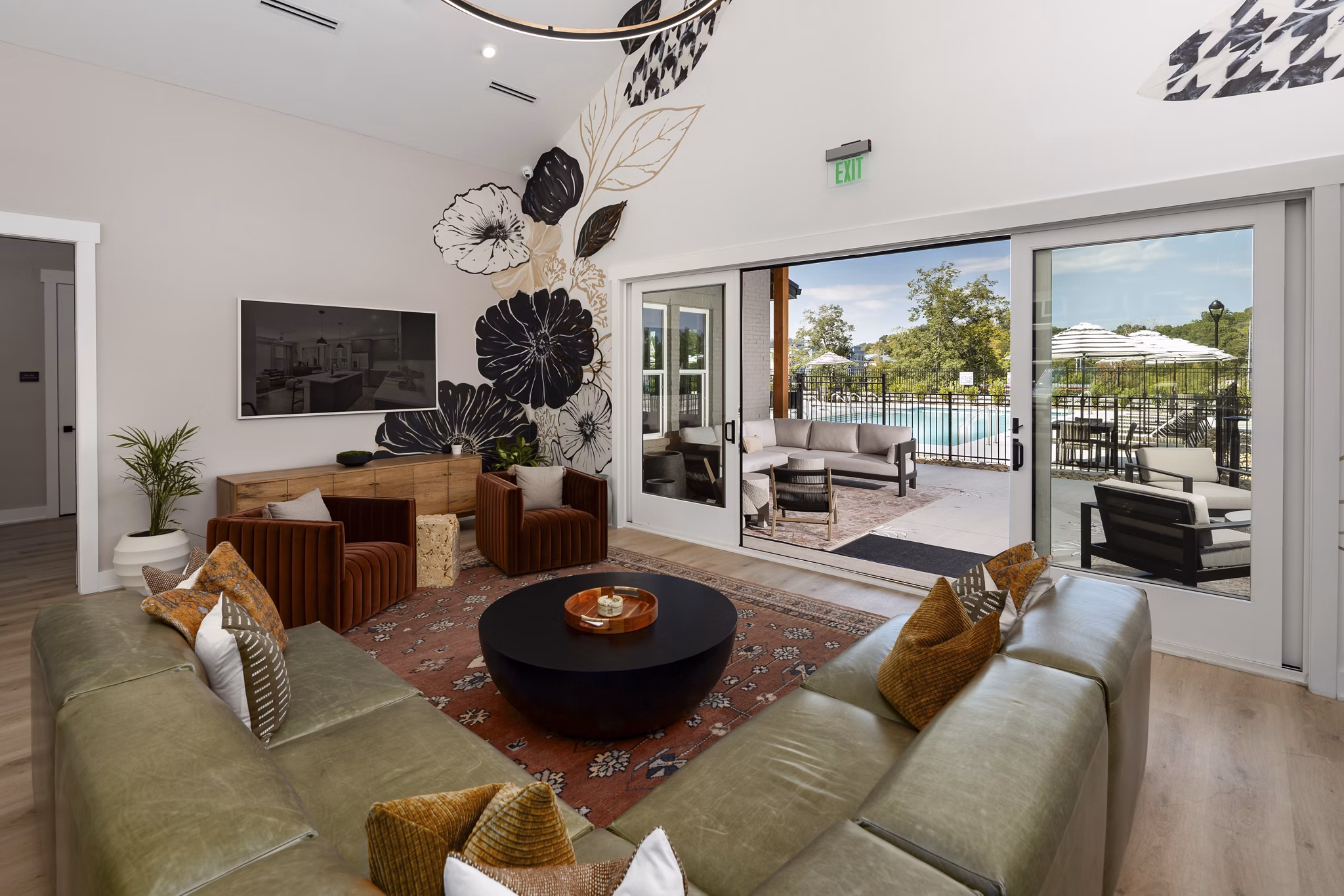 Clubhouse/Lobby at Harmon West Meade Apartments