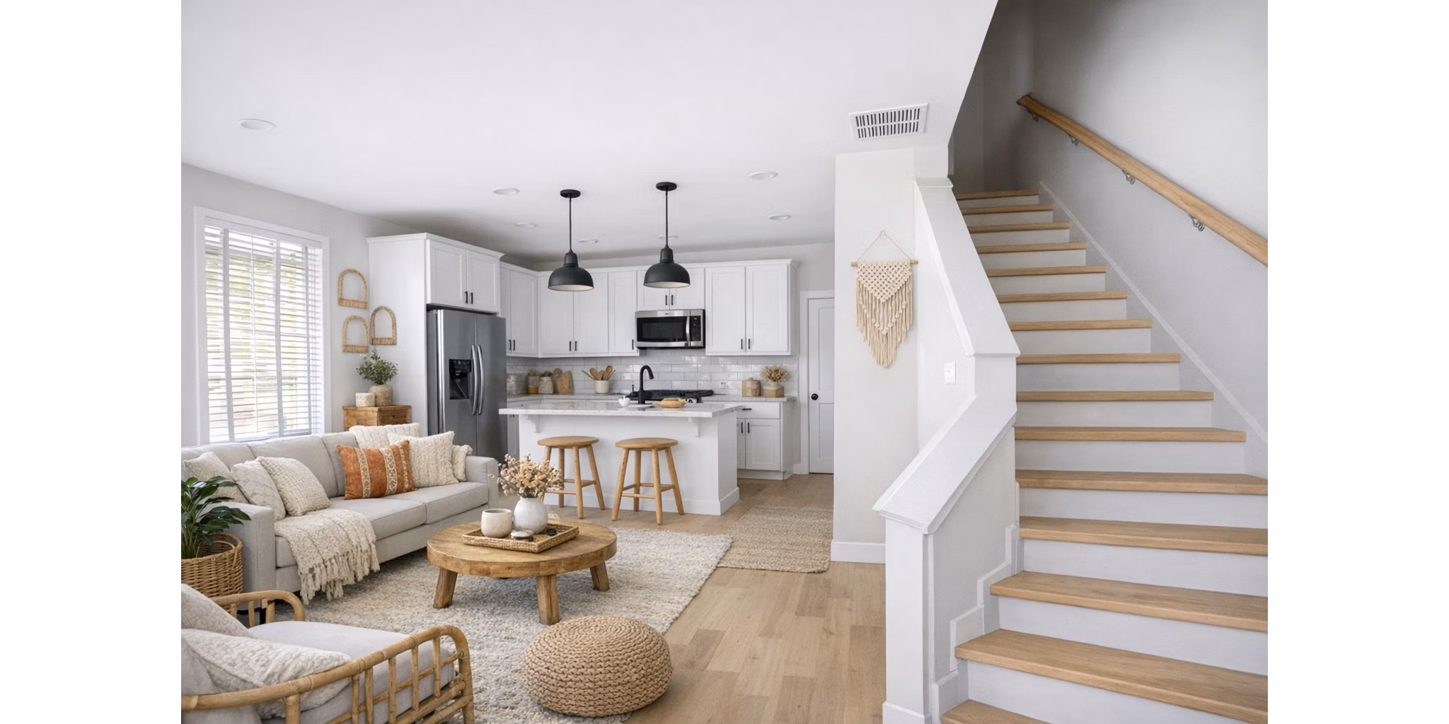 Living Room at Harmon West Meade Apartments