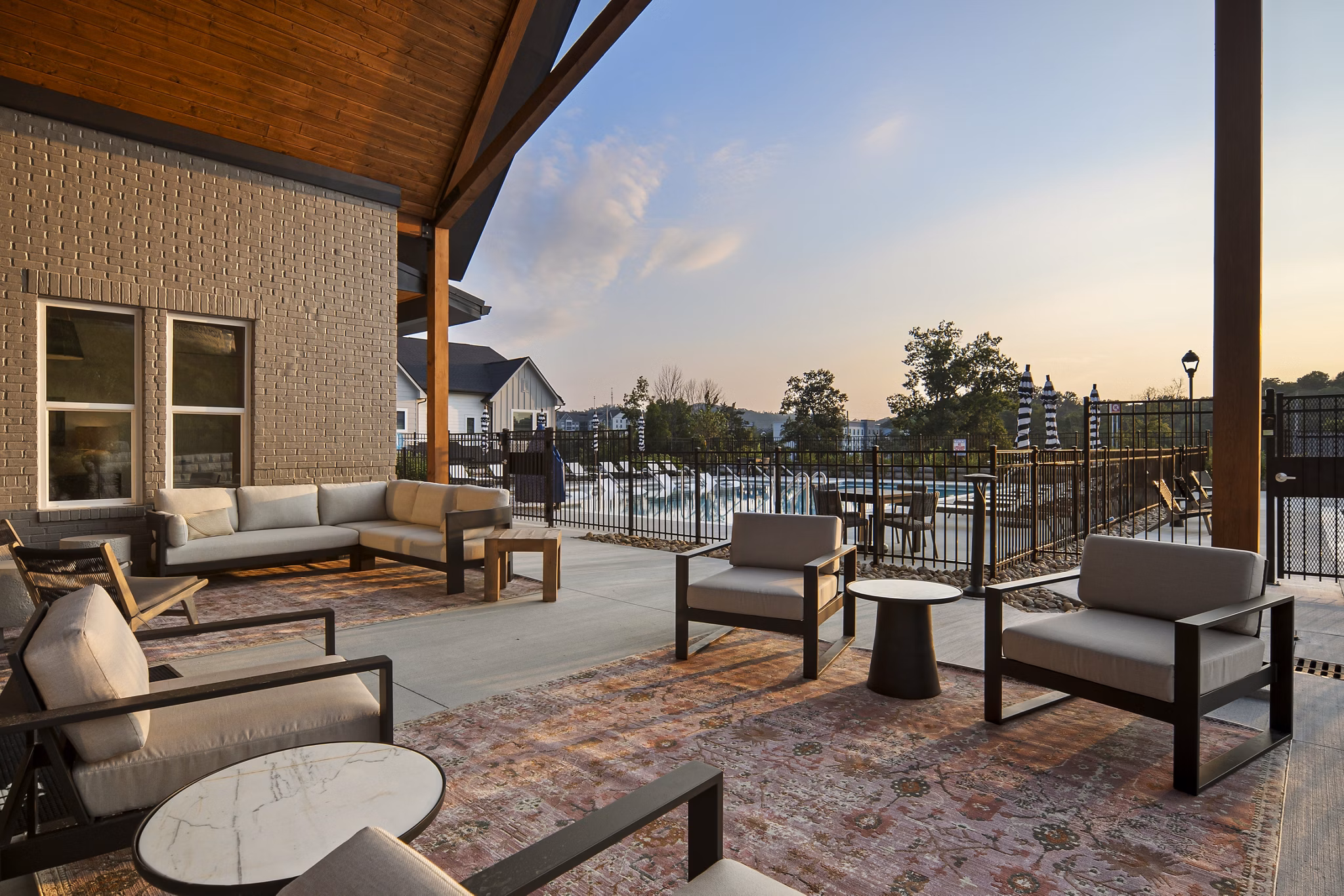 Grill Area at HARMON West Meade Apartments