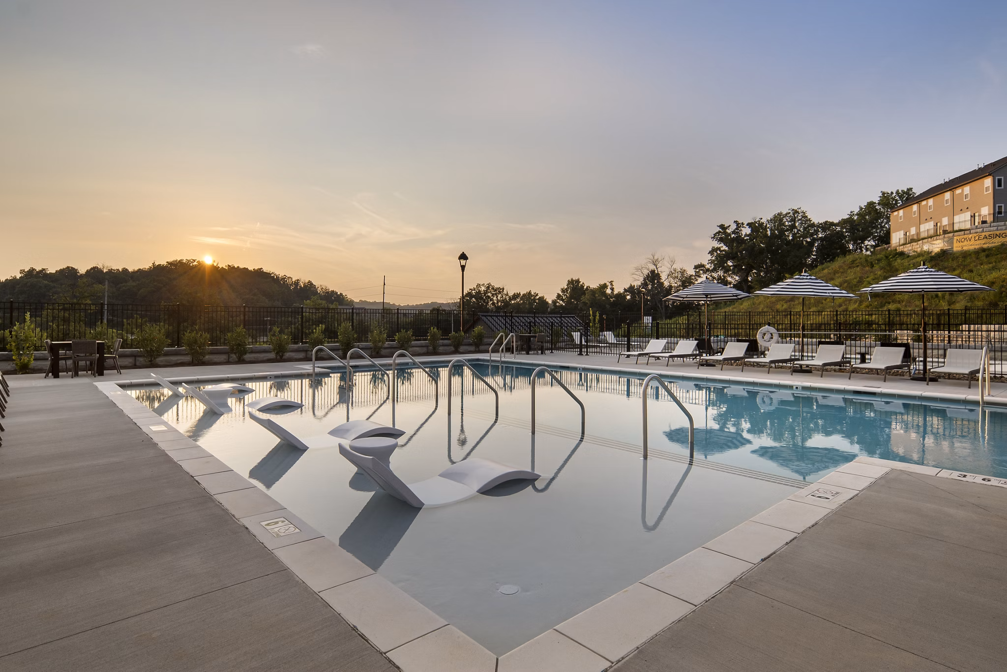 Pool at HARMON West Meade Apartments