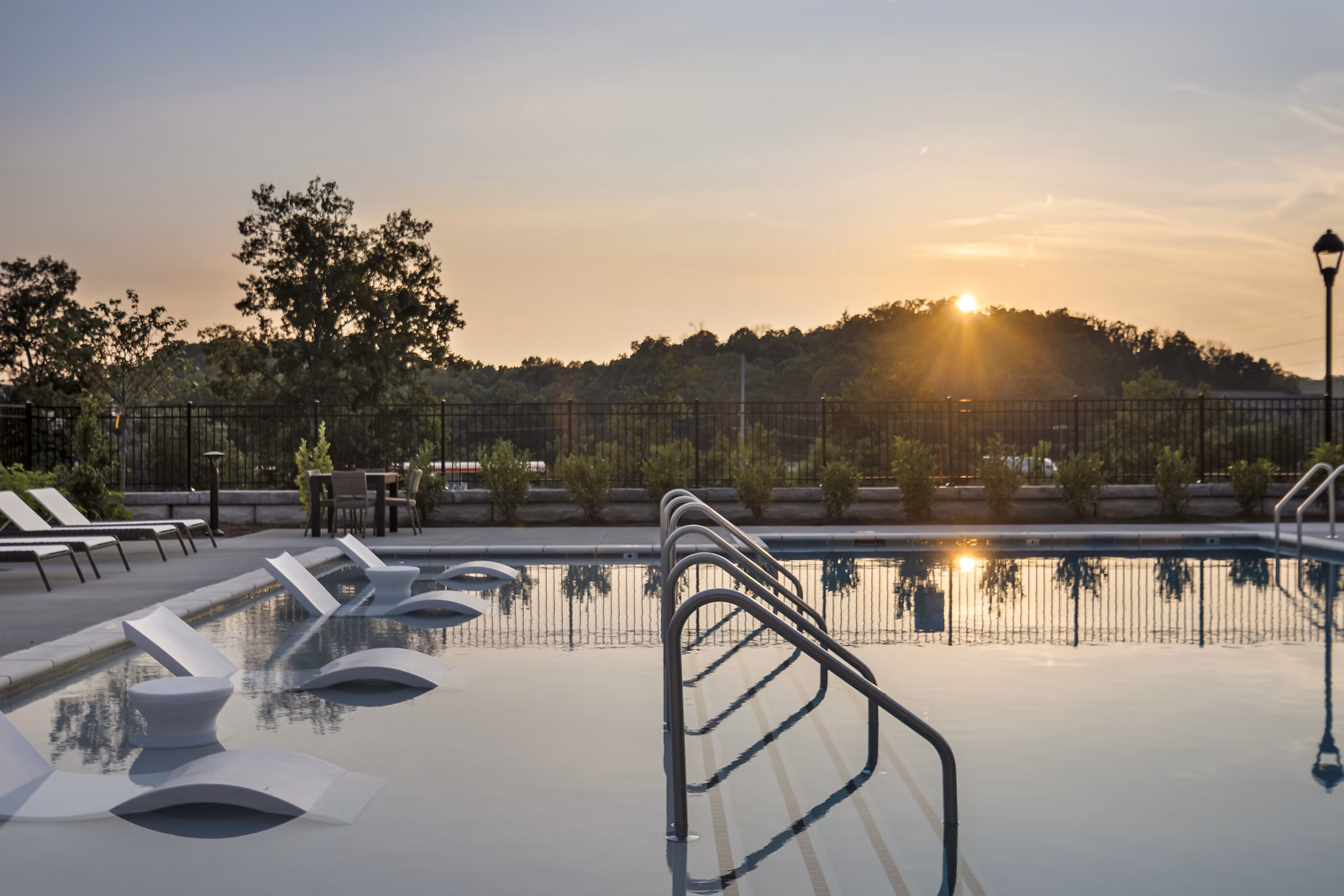 Pool at HARMON West Meade Apartments