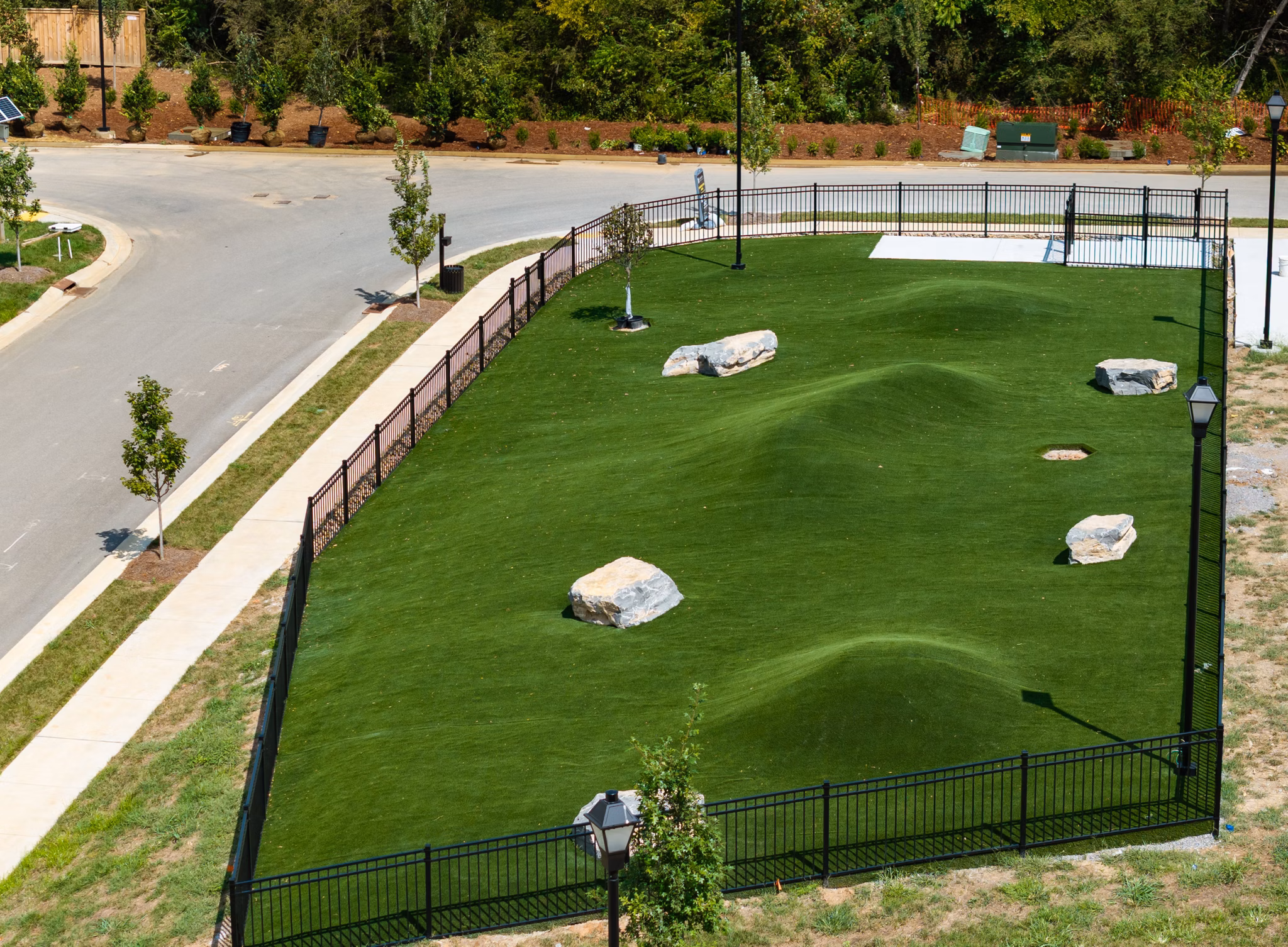 Recreational Area at Harmon West Meade Apartments