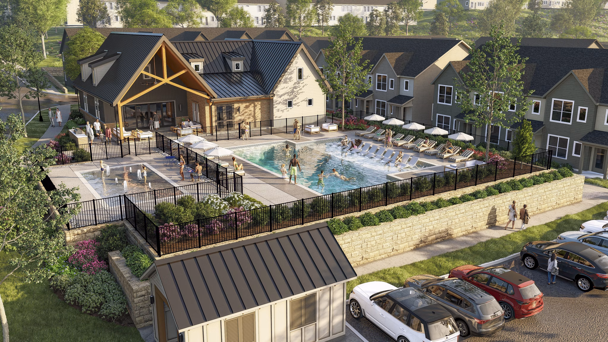 rendering for Harmon West Meade Apartments