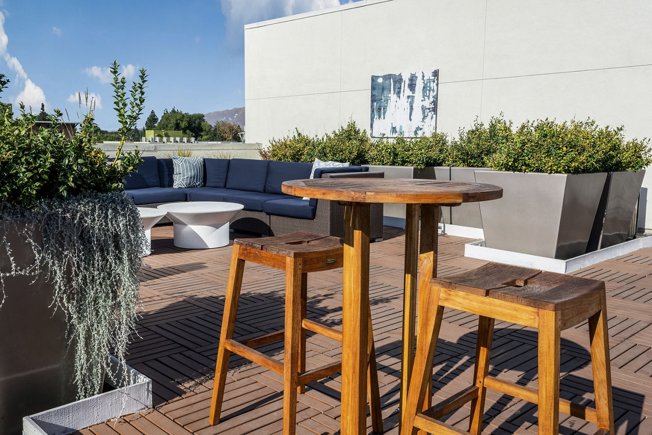 Roof deck at Linq (2 of 3)