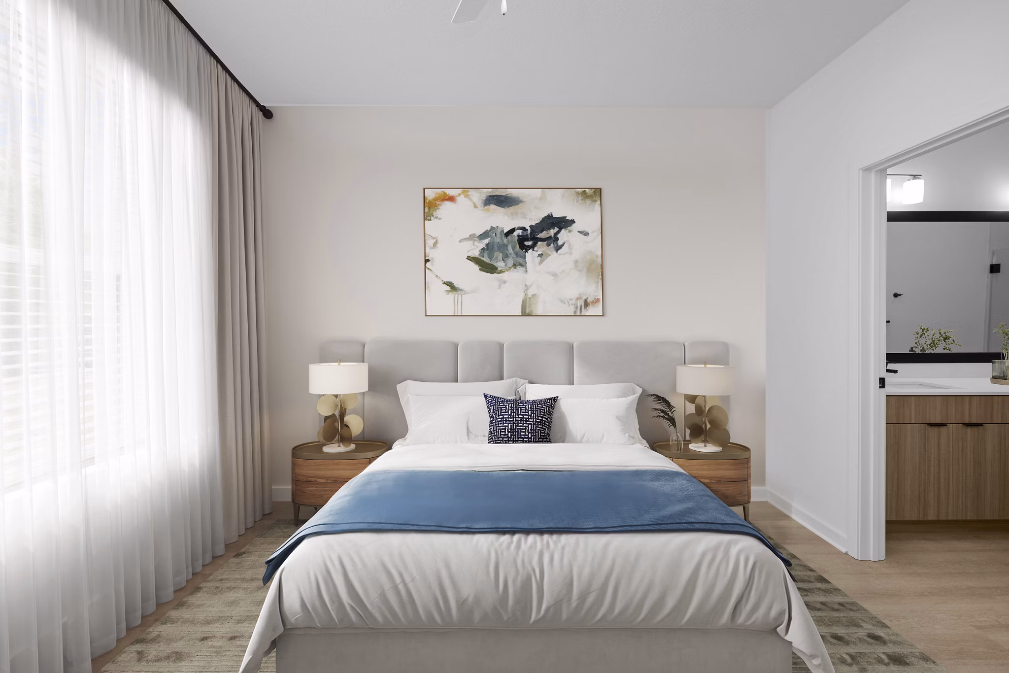 rendering at Elan Crown Point Apartments