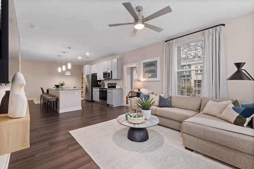 living room at Patrick's Pointe Apartments