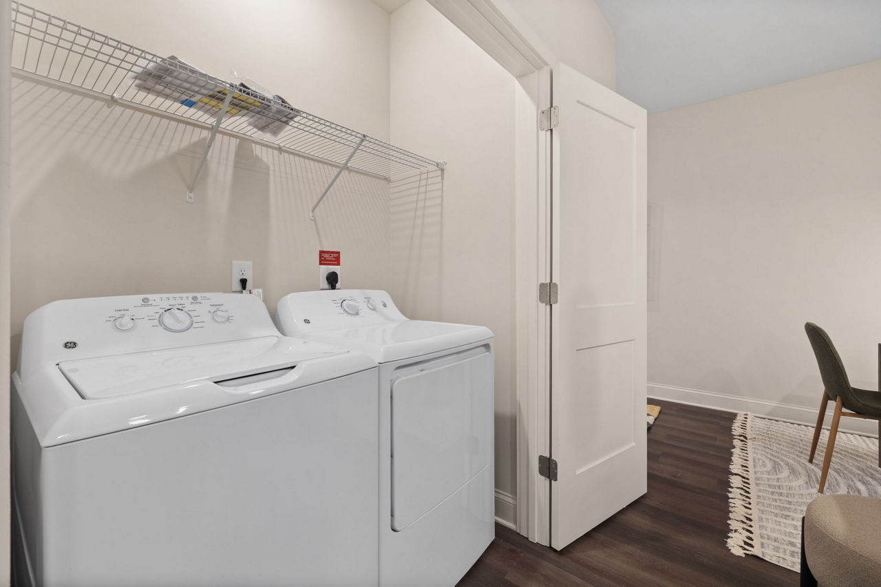 Laundry room at Patricks Pointe