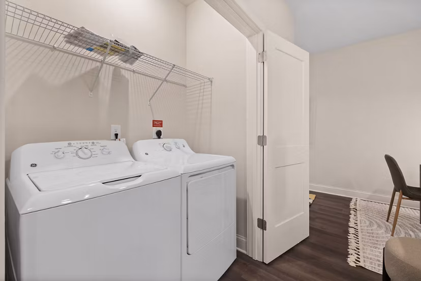 laundry room at Patrick's Pointe Apartments
