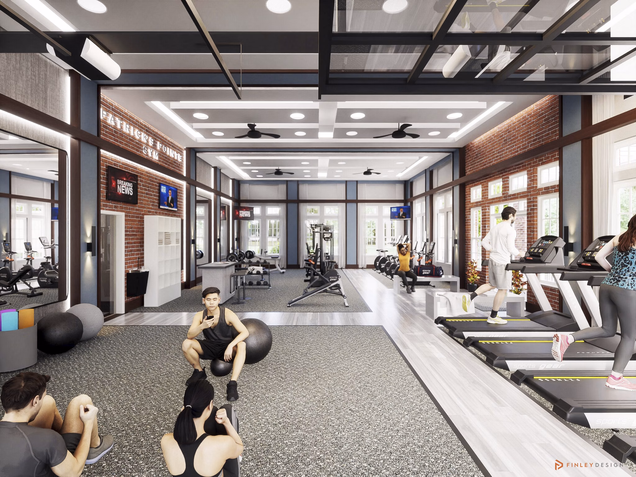 rendering at Patrick's Pointe Apartments 