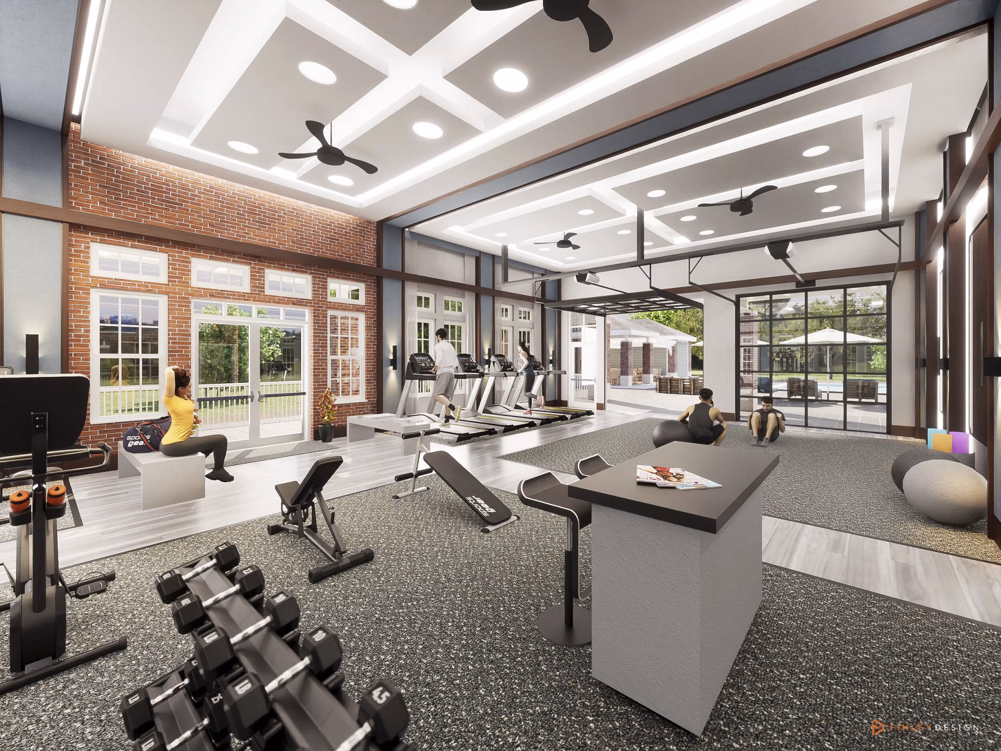 rendering at Patrick's Pointe Apartments 