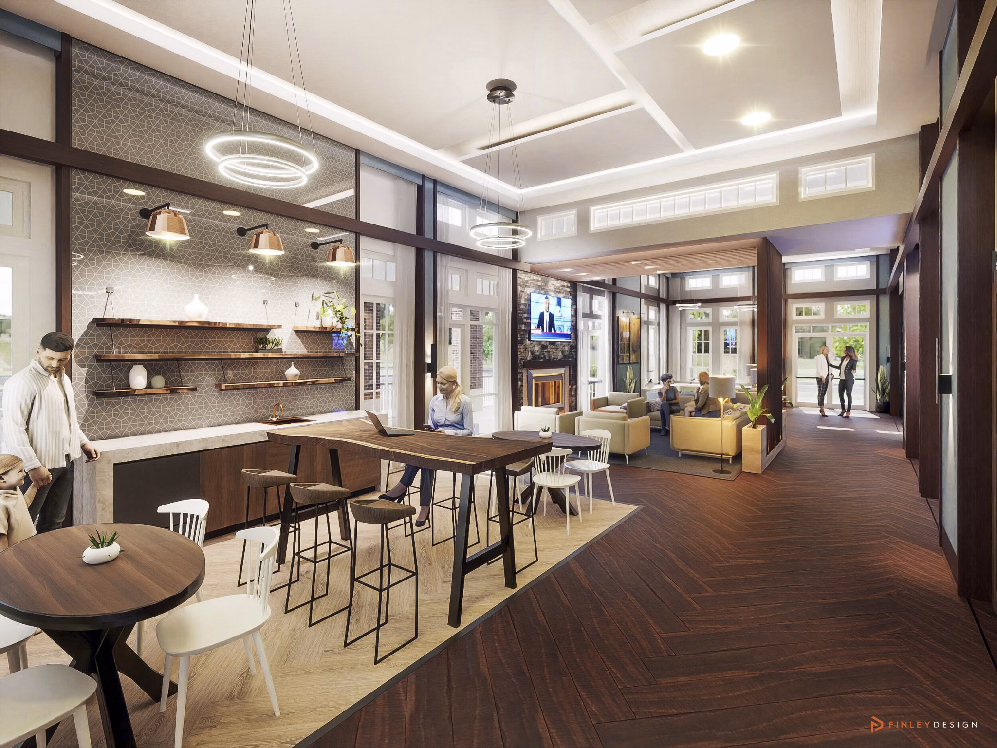 rendering at Patrick's Pointe Apartments 