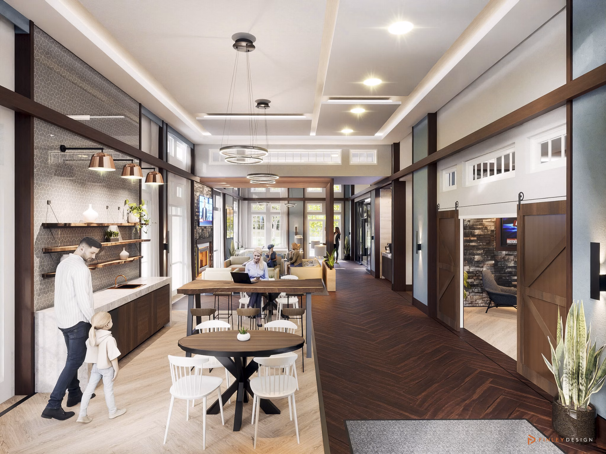 rendering at Patrick's Pointe Apartments 