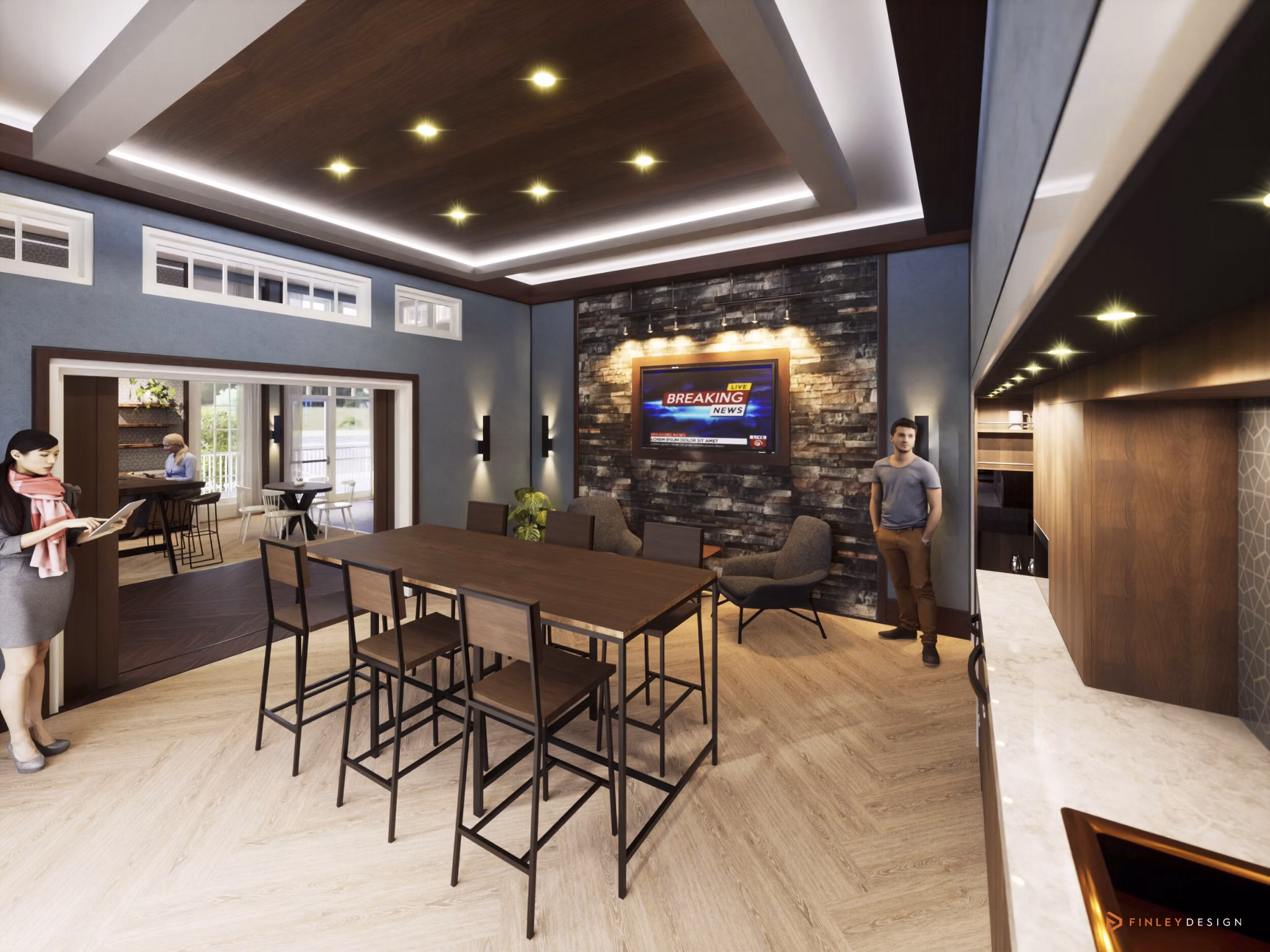 rendering at Patrick's Pointe Apartments 