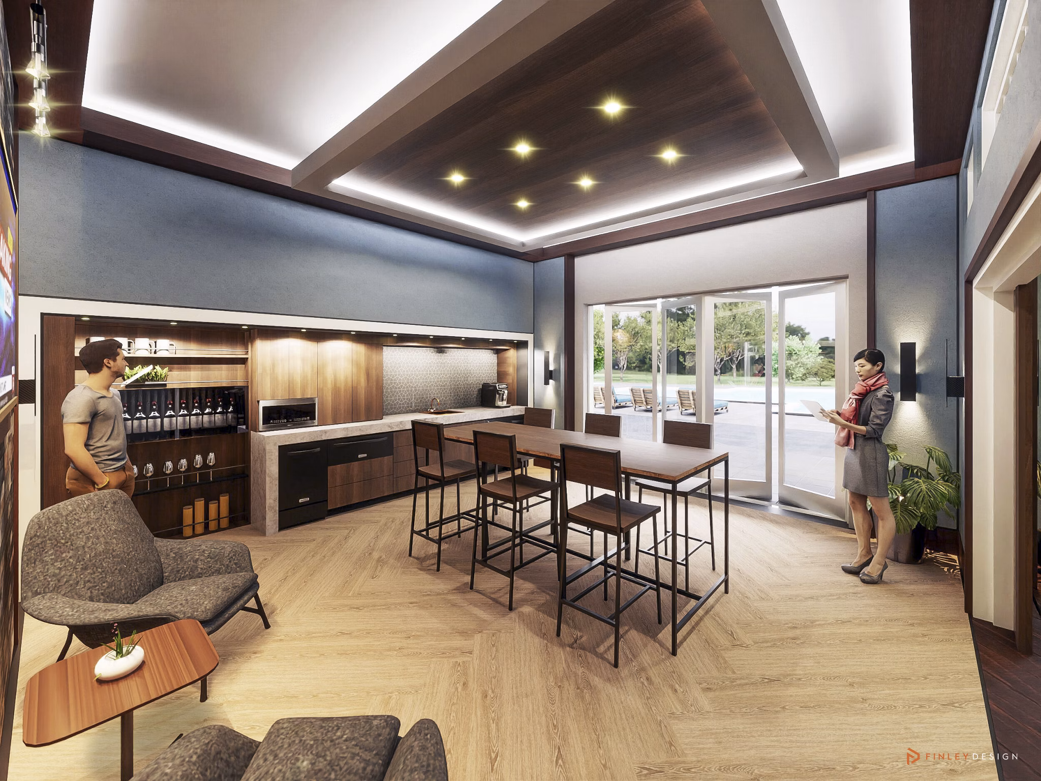 rendering at Patrick's Pointe Apartments 