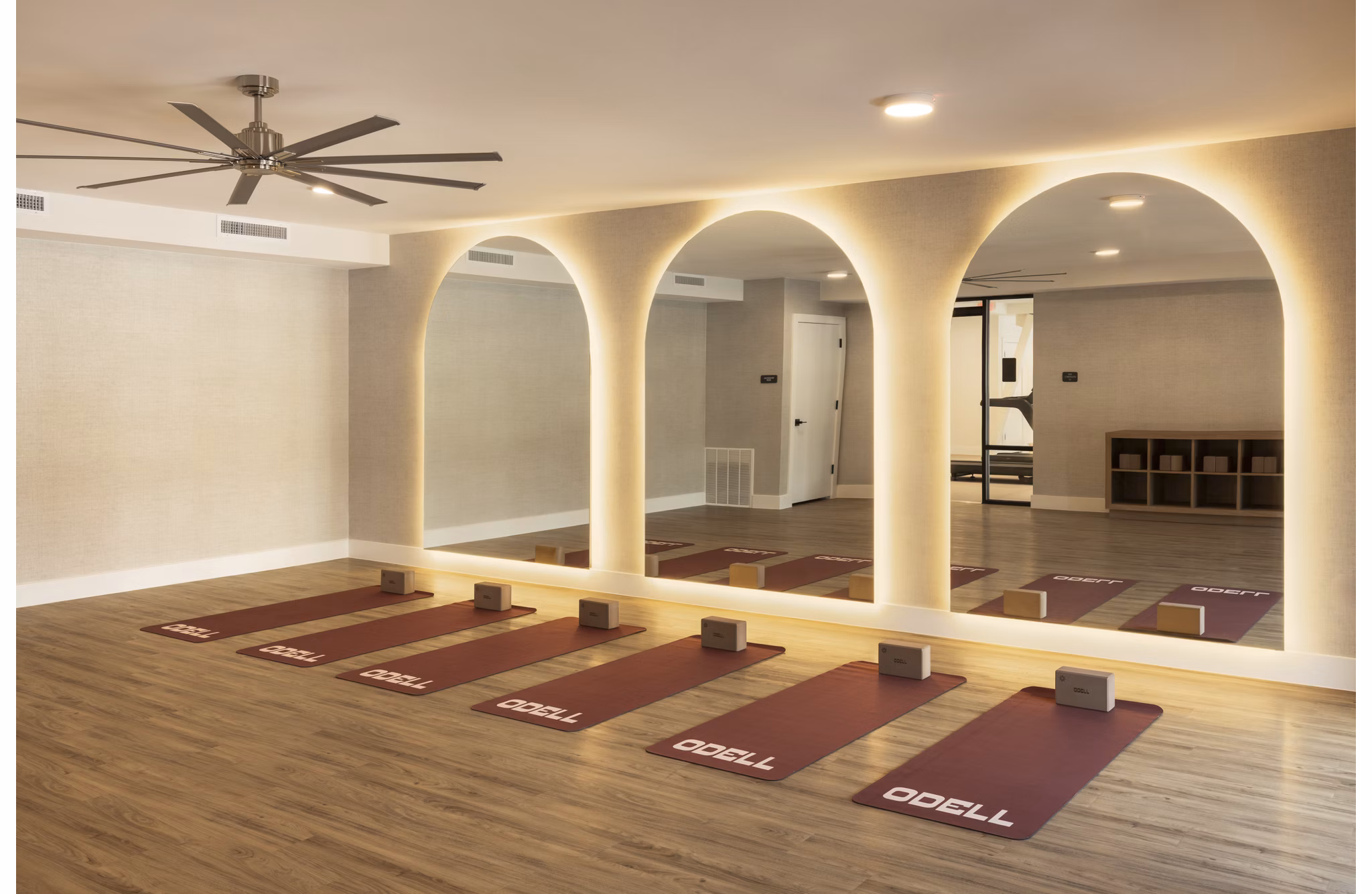 Fitness Center at Odell Apartments