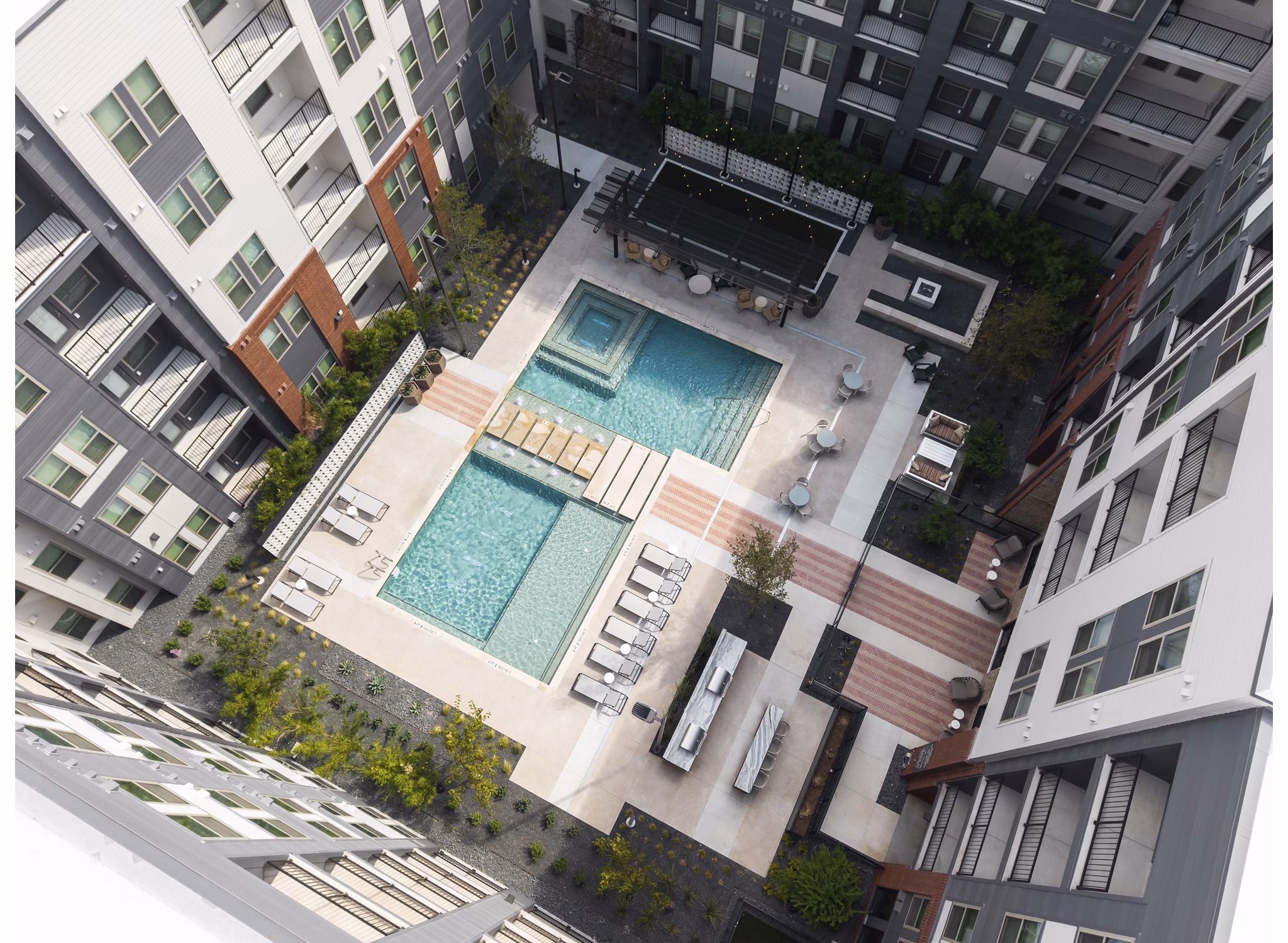 Pool at Odell Apartments