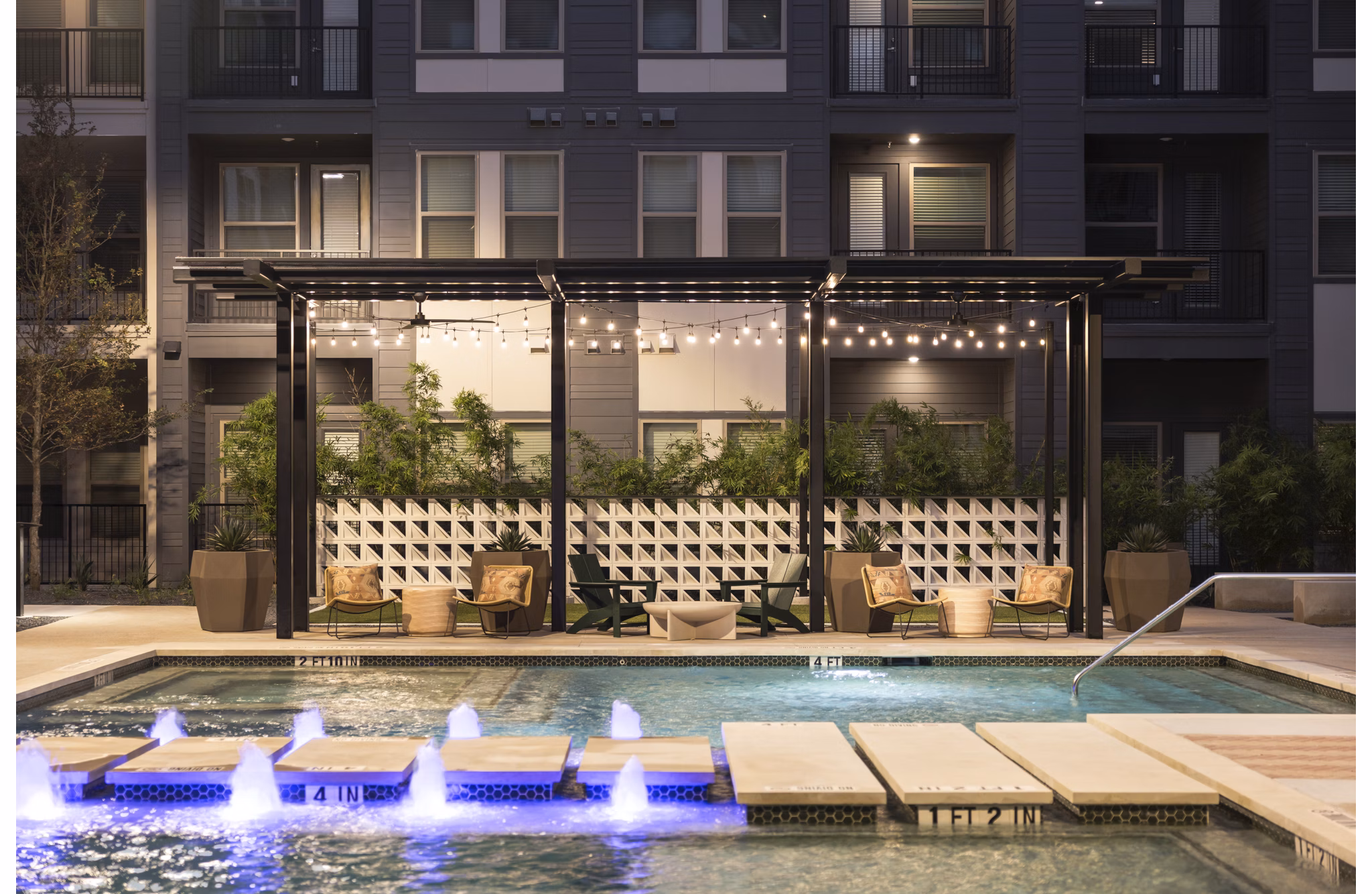Pool at Odell Apartments