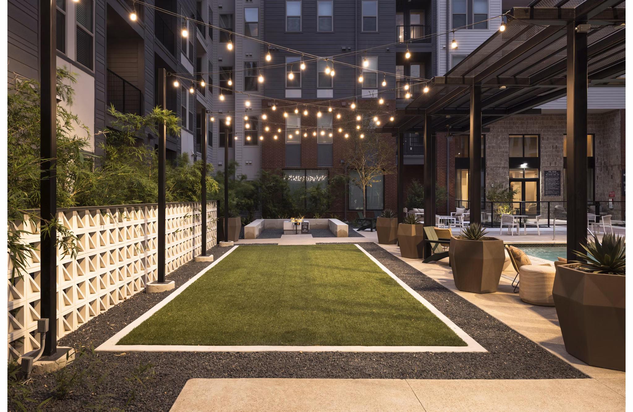 Sport Court at Odell Apartments